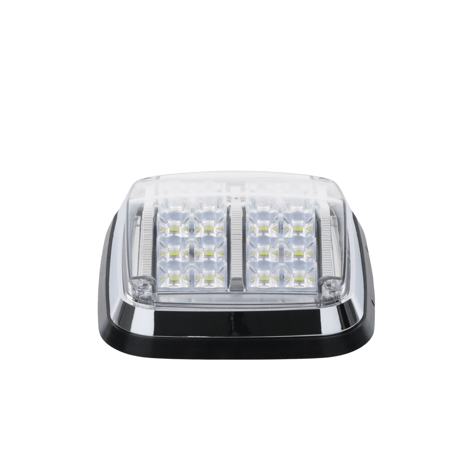 Luz de advertencia de 8 X 6″, Color Rojo / Claro, SAE, IP67, Ideal para Ambulancias XT1895RW - EPCOM INDUSTRIAL SIGNALING