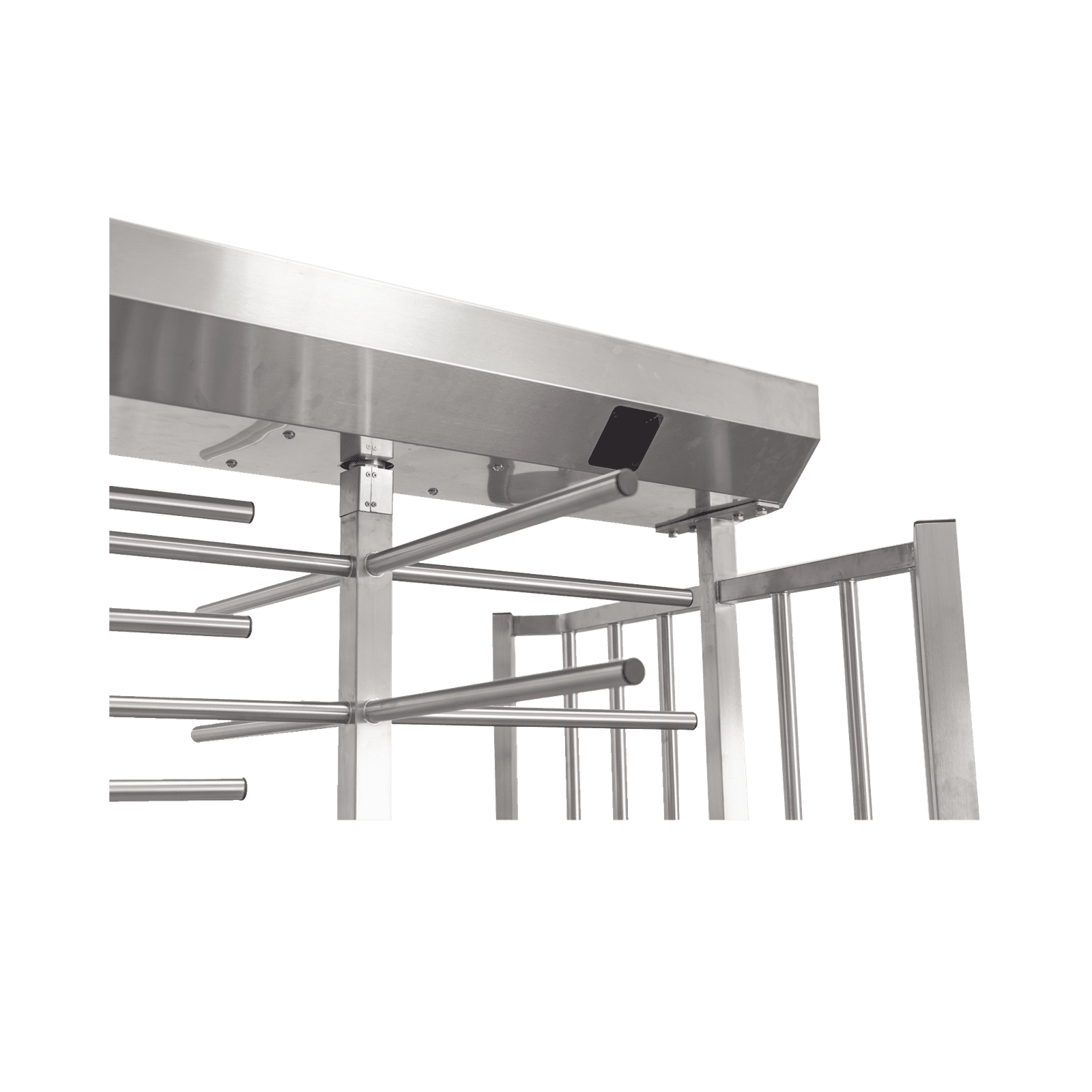 Torniquete Doble de Cuerpo Completo / 100% Acero Inoxidable / Diseño Elegante XT-200-L - AccessPRO