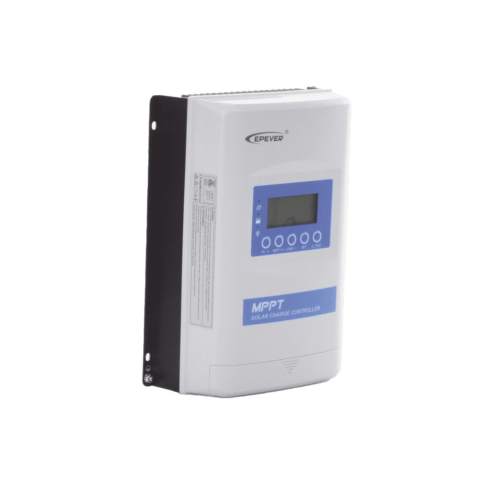 Controlador Solar MPPT 40A 12/24/36/48 V, Máximo Voltaje de Circuito Abierto Voc 150 Vcc, Configurable para Baterías de Litio XTRA-4415-N - EPEVER