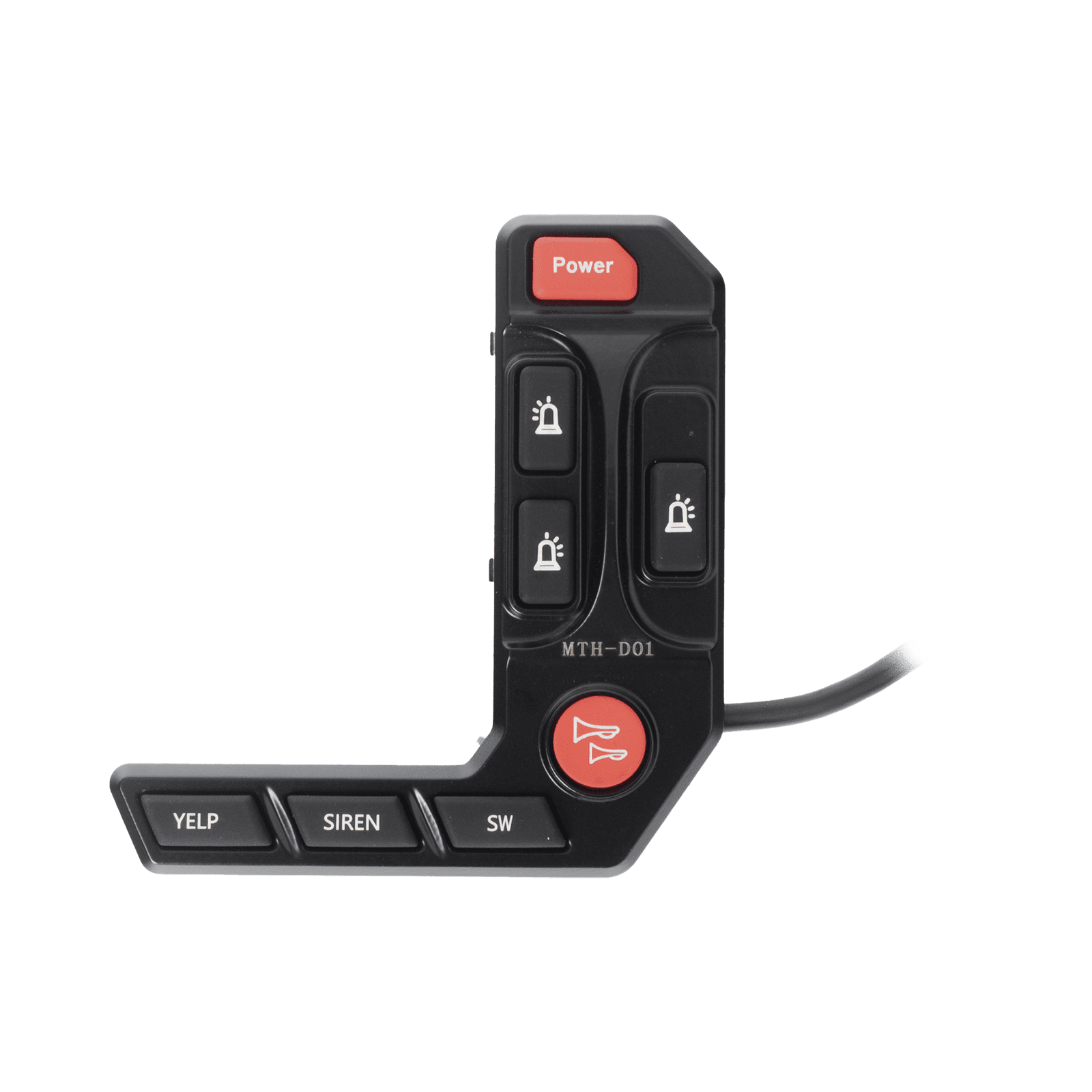 Sirena/Bocina Compacta Para Motocicleta de 50 Watts, Incluye Controlador XYD50 - EPCOM INDUSTRIAL SIGNALING