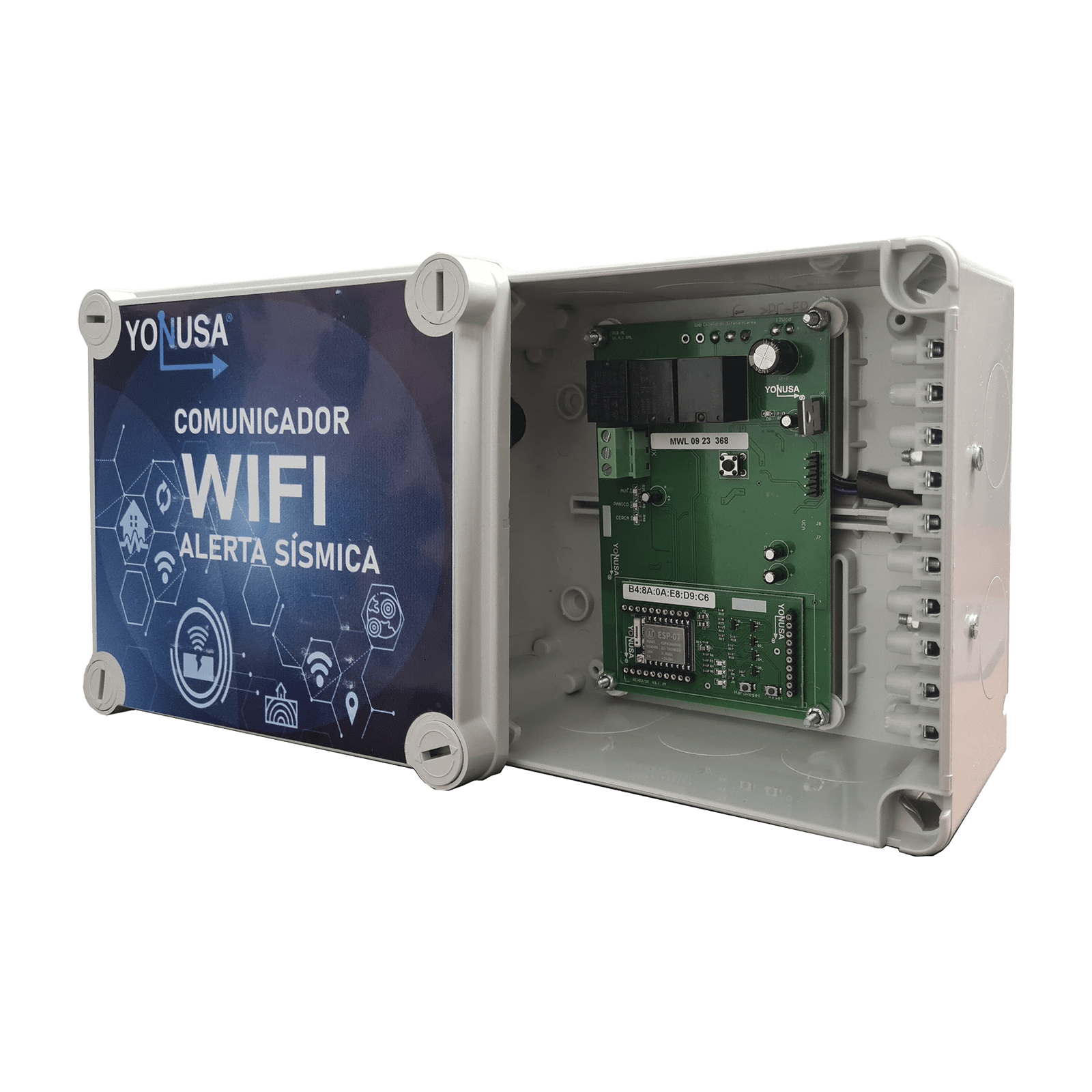 Comunicador WIFI para Alerta Sismica YAS-WIFI - YONUSA