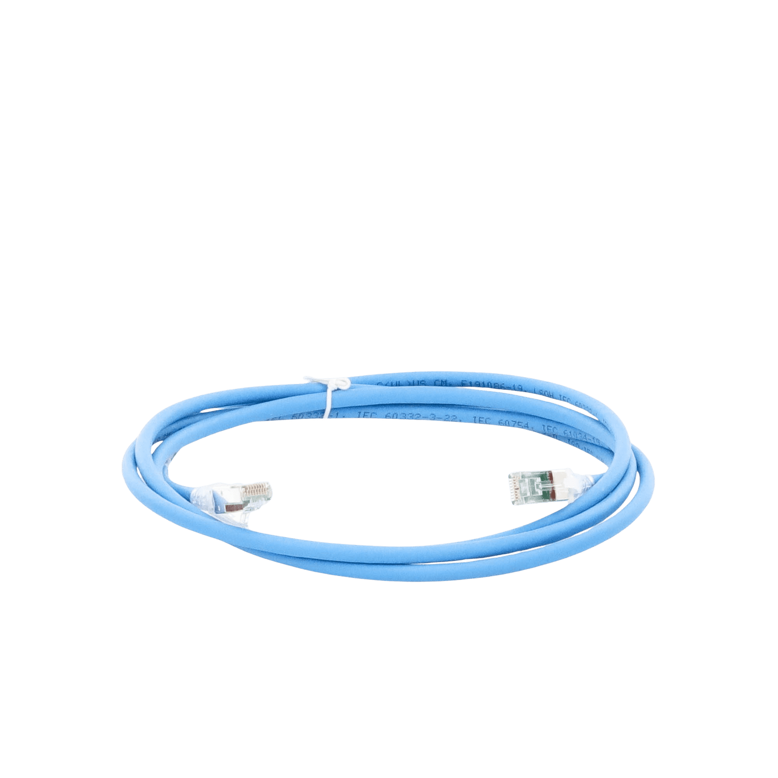 Patch Cord Z-MAX Cat6A S/FTP, CM/LS0H, 7ft, Color Azul, Versión Bulk (Sin Empaque Individual) ZM6A-S07-06B - SIEMON