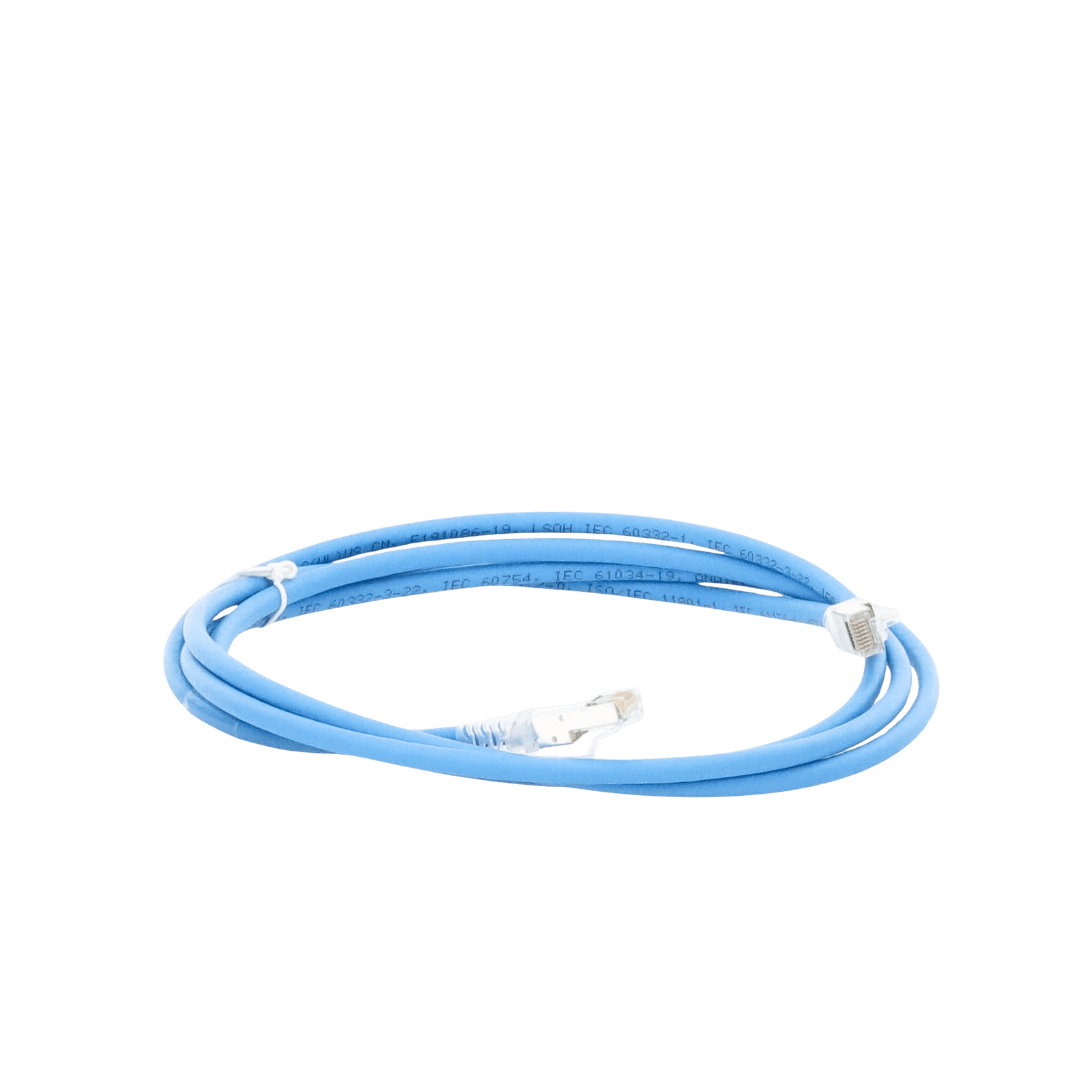 Patch Cord Z-MAX Cat6A S/FTP, CM/LS0H, 7ft, Color Azul, Versión Bulk (Sin Empaque Individual) ZM6A-S07-06B - SIEMON