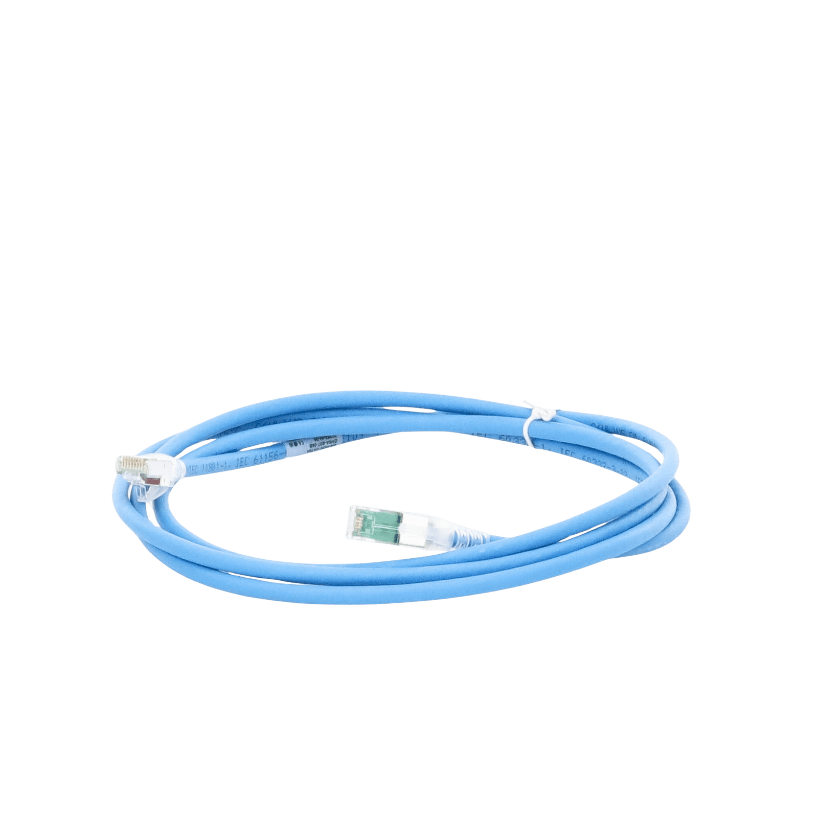 Patch Cord Z-MAX Cat6A S/FTP, CM/LS0H, 7ft, Color Azul, Versión Bulk (Sin Empaque Individual) ZM6A-S07-06B - SIEMON