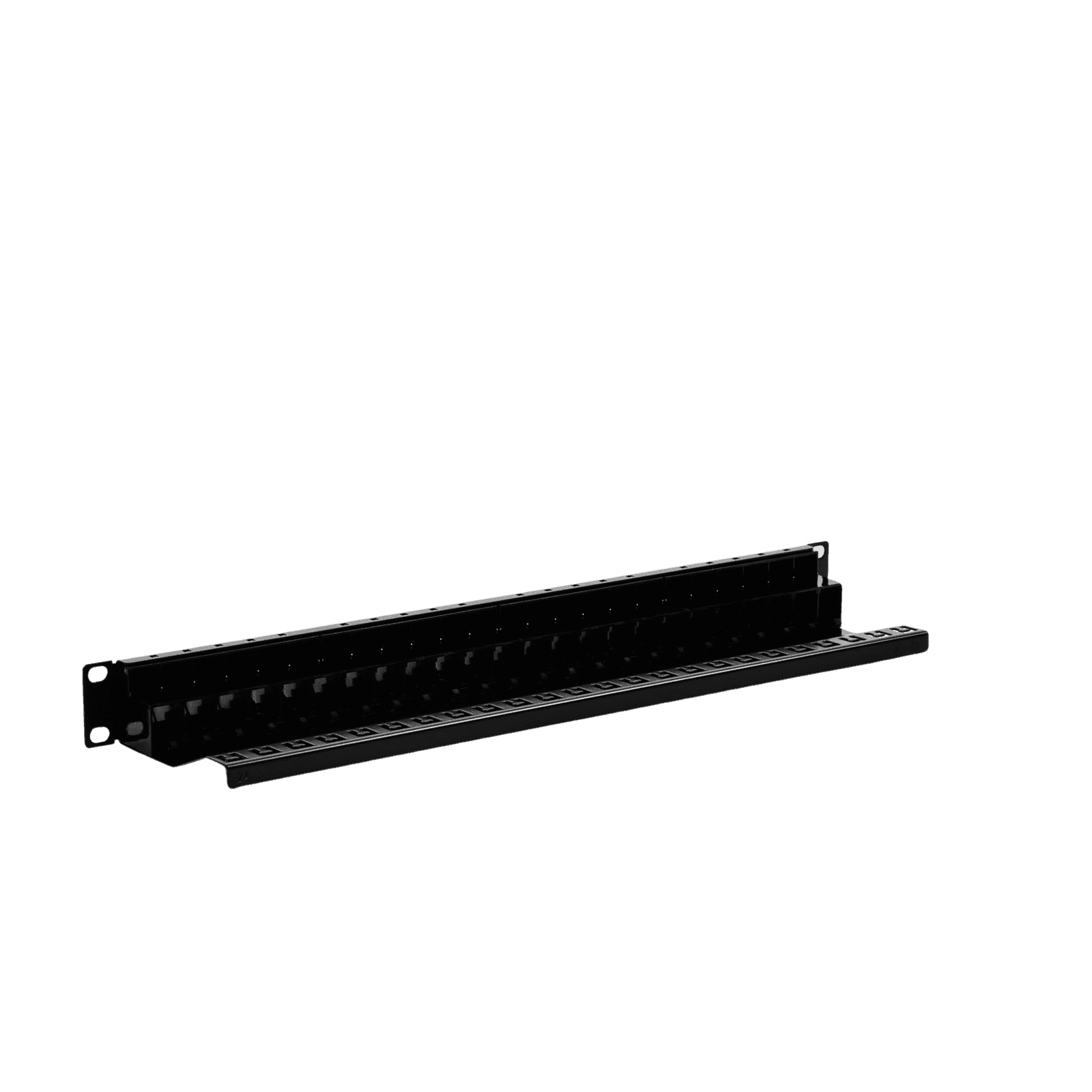 Patch Panel Z-MAX, de 24 puertos, Modular (vacío), Plano, 1UR Z-PNL-24E - SIEMON