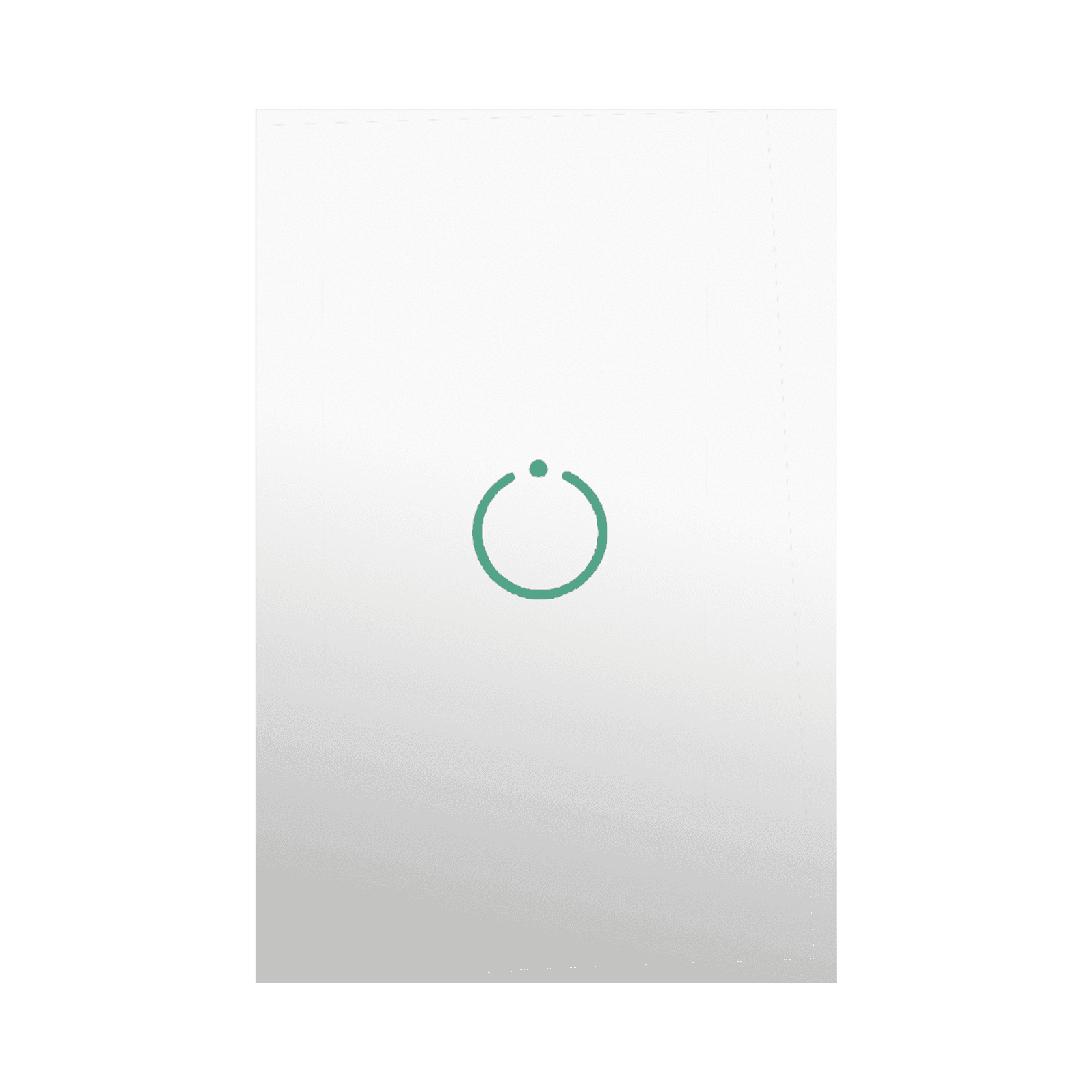 (ZWAVE) Interruptor On/Off panel táctil touch inalámbrico Zwave Plus 1 boton. Compatible con Hubitat HC8, Álula M2M, otro MHS511 - SMARTHOME BY EPCOM