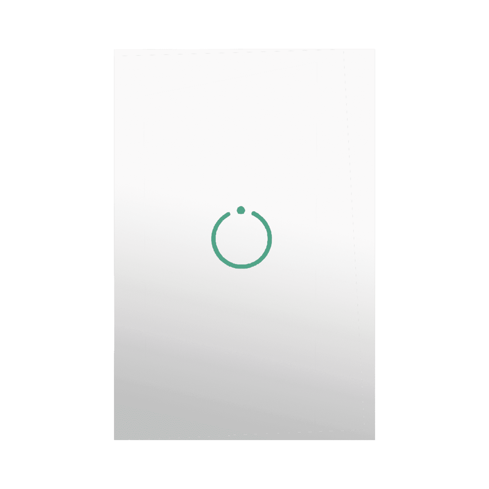 (ZWAVE) Interruptor On/Off panel táctil touch inalámbrico Zwave Plus 1 boton. No requiere cable neutro, Compatible con Hubitat HC8, Álula  M2M, otros MHS511SL - SMARTHOME BY EPCOM