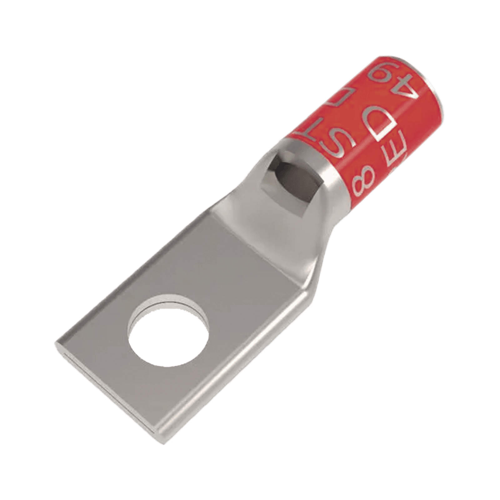 Zapata Terminal de Compresión BURNDY Cañón Corto para Tornillo de 5/16″ y Calibre 8 AWG. HUB-YA8CL2BOX - HUBBELL BURNDY