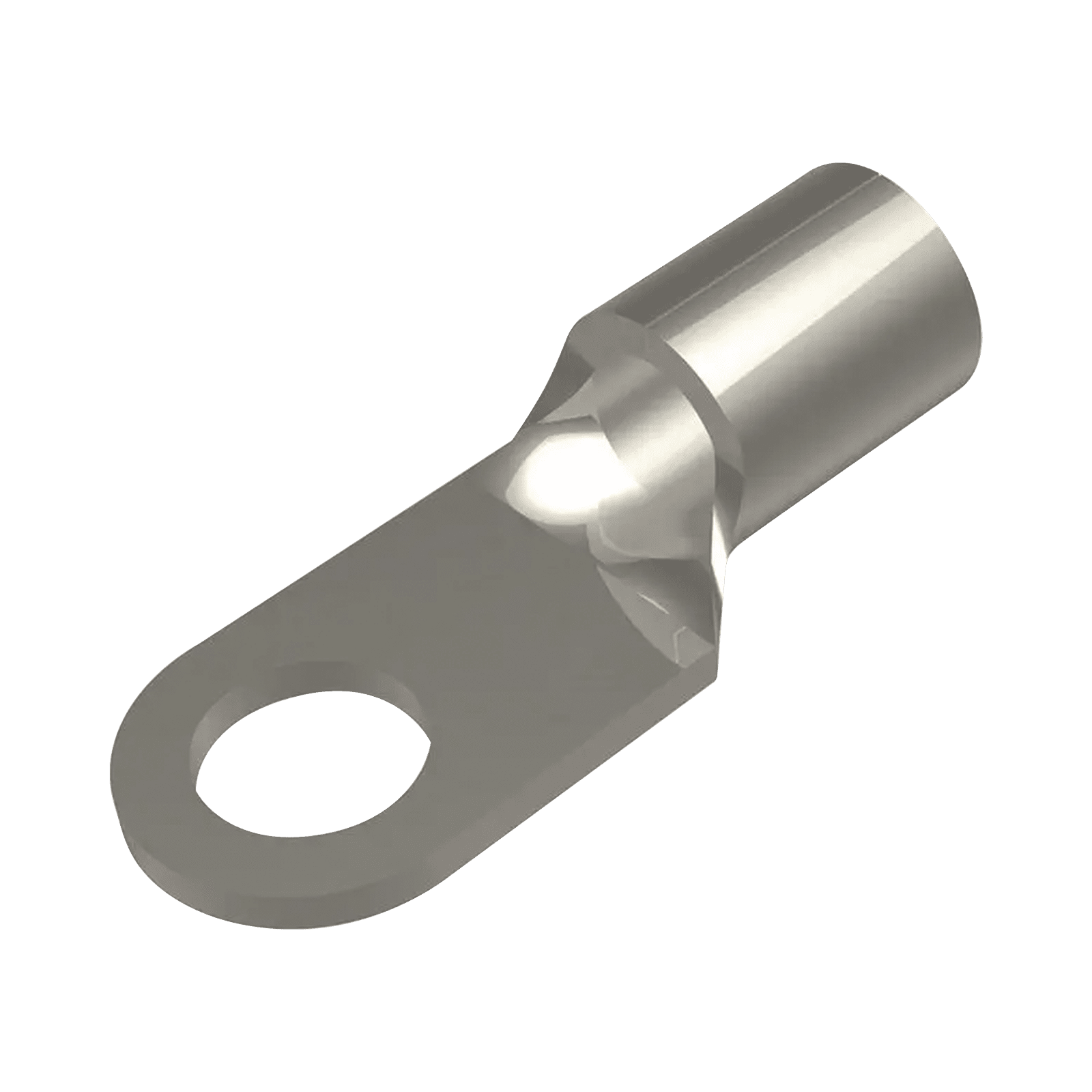 Zapata Terminal de Ojillo para Tornillo 1/4″ (6.35 mm)  y Calibre 6 AWG. HUB-YAD-6CM-6E14 - HUBBELL BURNDY