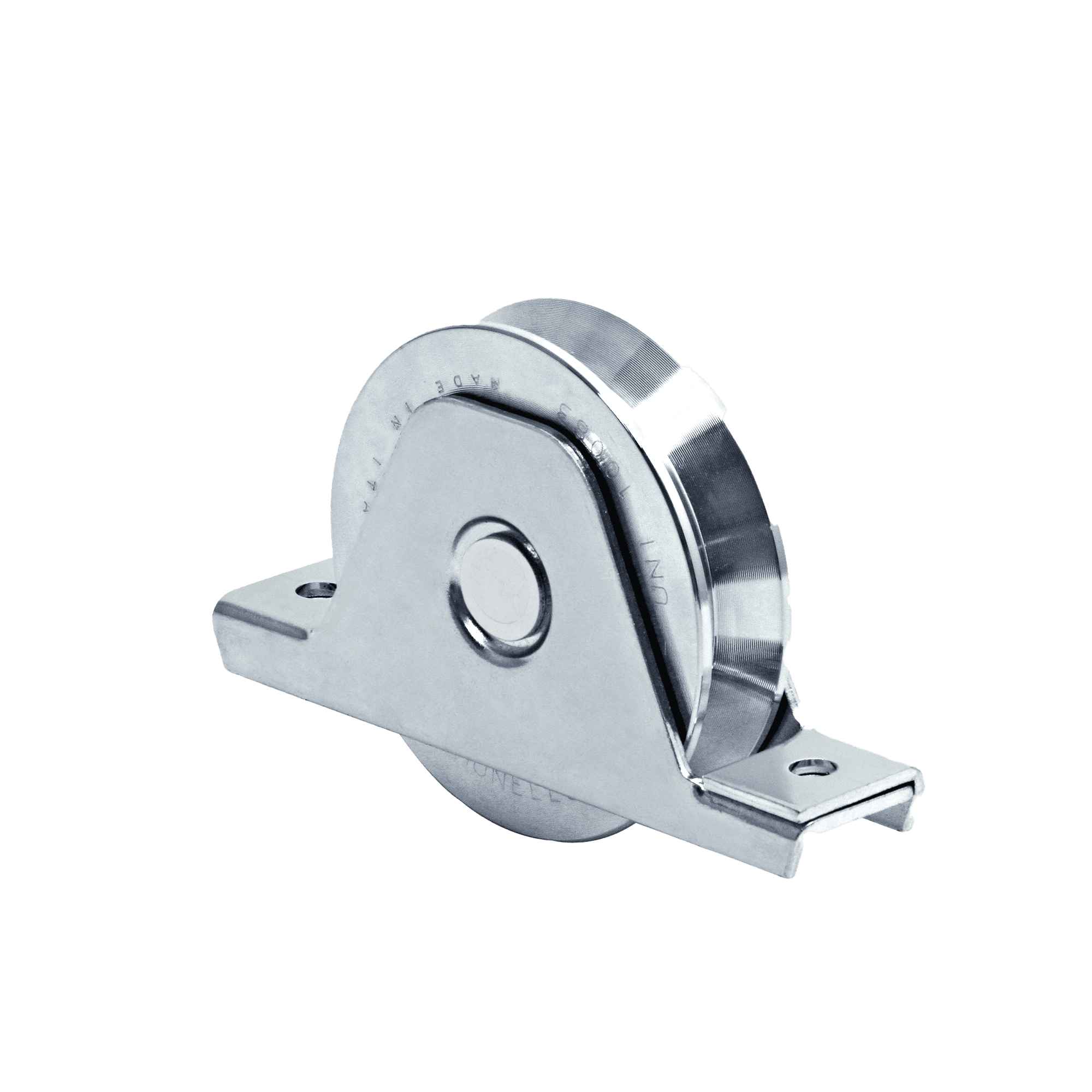 336V - Rueda de 12 cm / Capacidad Para Puertas de Hasta 400 kg / Canal Tipo "V" 1151-4550-001