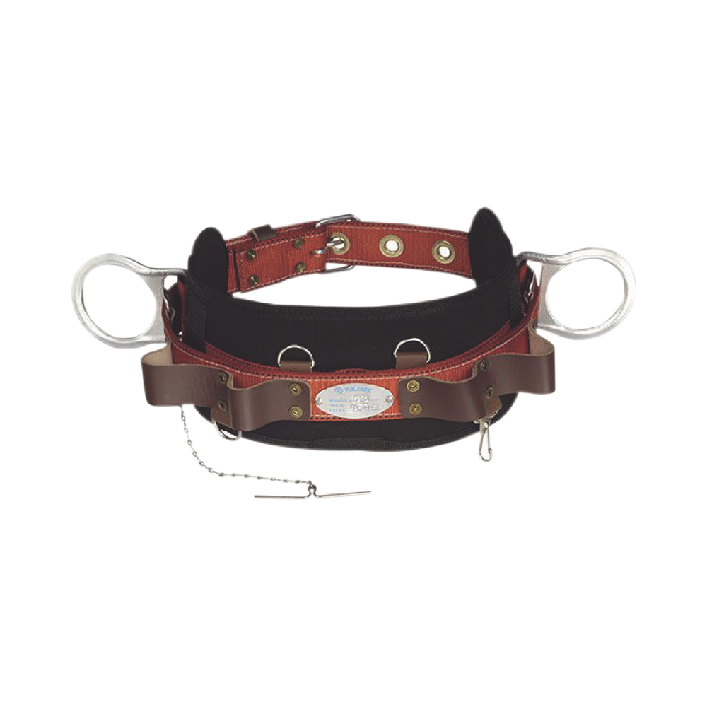 Cinturón de Liniero de Lujo, Fabricado en Poliéster, con 2 Anillos tipo D, Talla 44. 5271-44