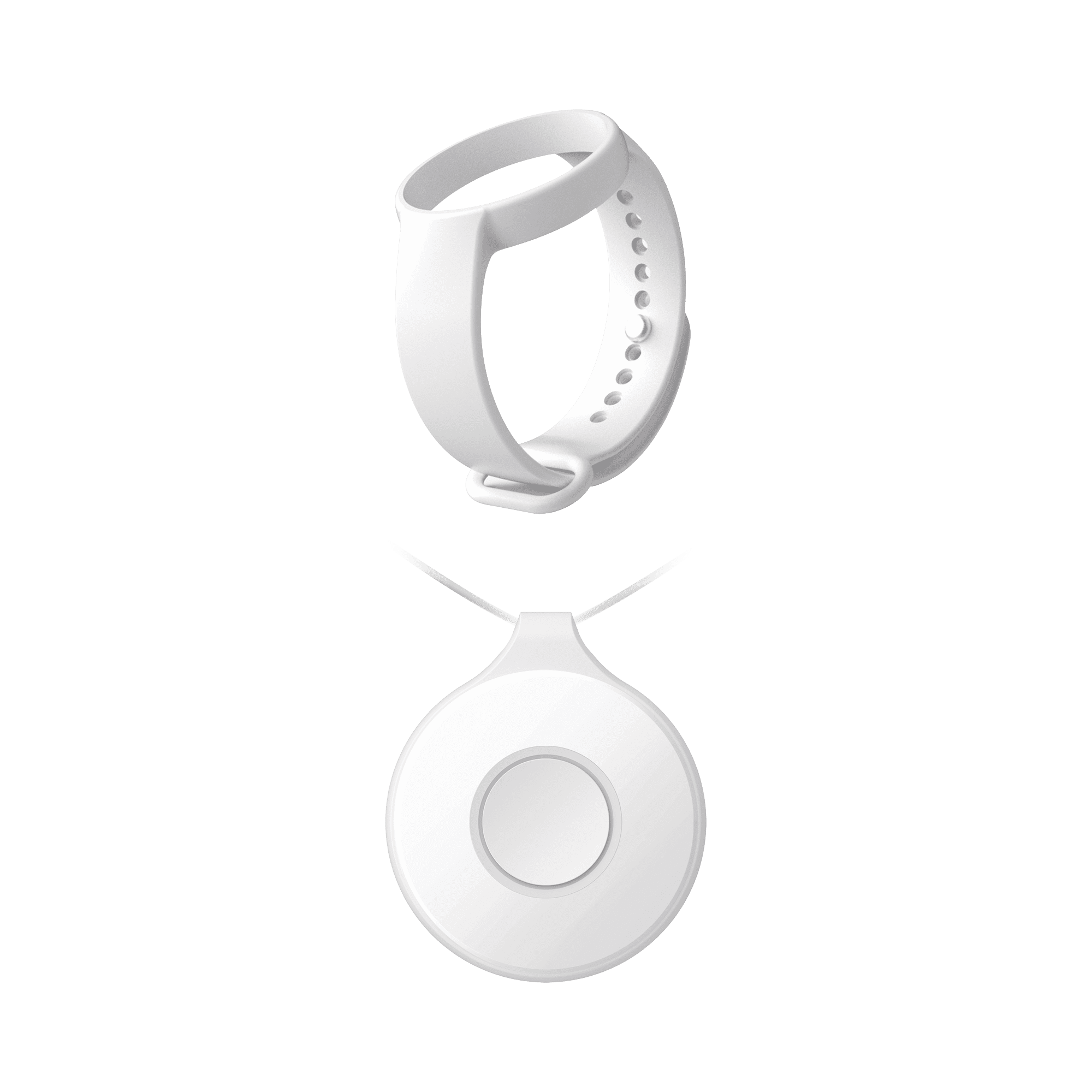 (AX PRO) Botón de Pánico Inalámbrico Portátil / IP54 / Indicador LED + (AX PRO) Pulsera para Botón de Pánico Portátil DS-PDEBP1-EG2-WB/BAND