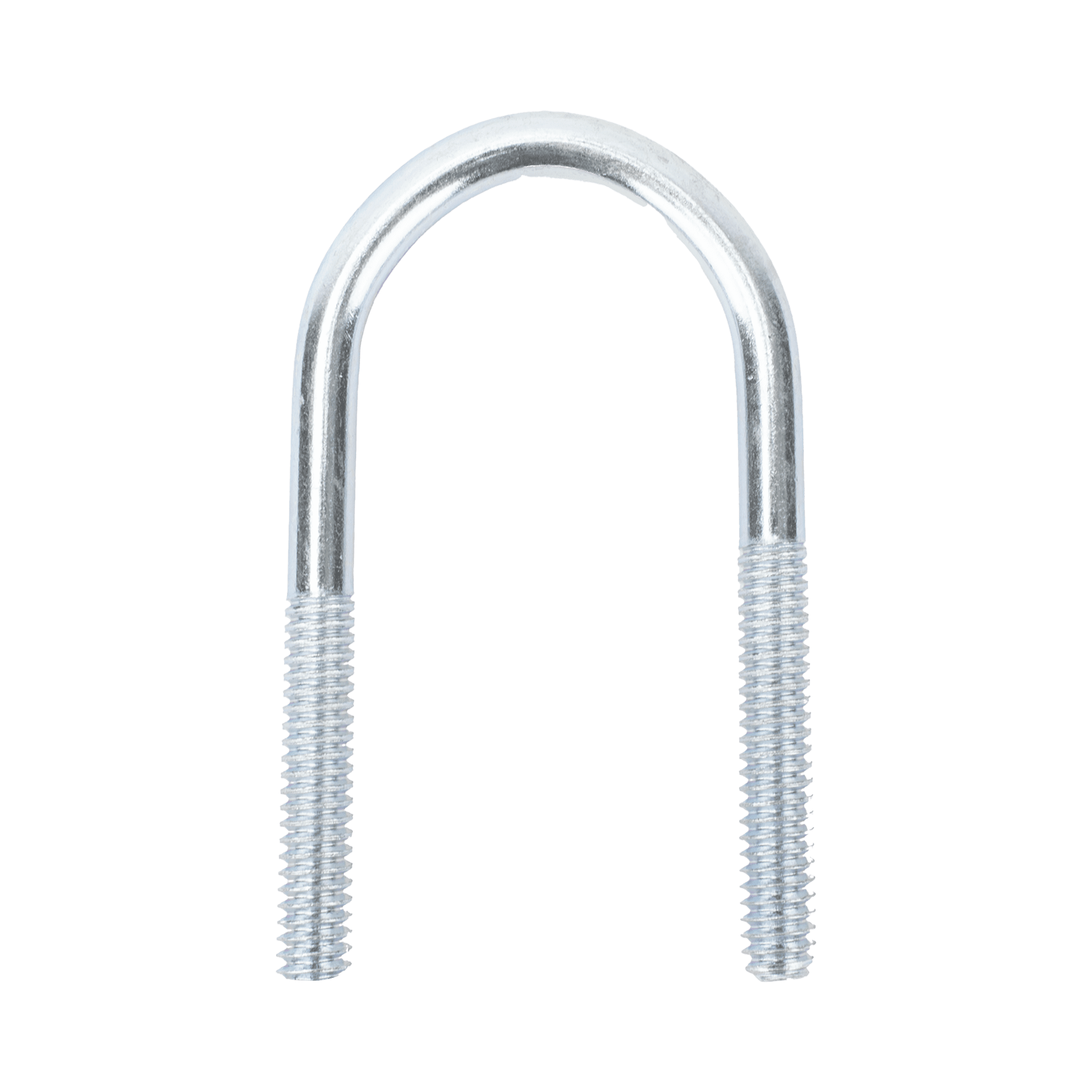 Abrazadera tipo U de 2 ", con acabado Electro Zinc, no incluye tuercas y arandelas CH-ABR-U-51