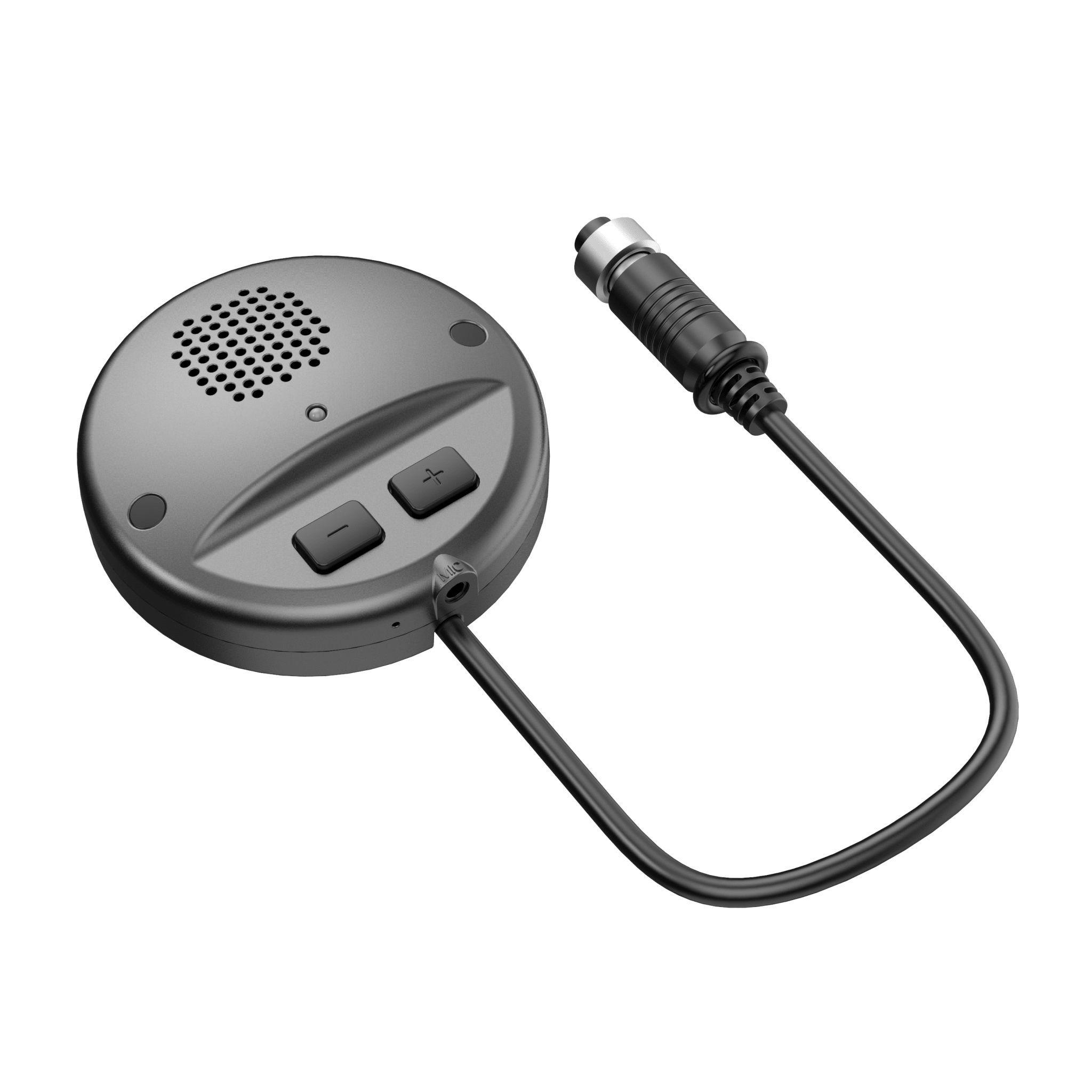Accesorio para Audio de 2 Vías / Compatible con DVR Móvil HIKVISION / Conector Tipo Aviación / Micrófono y Altavoz Integrados DS-1350HM(AE)(1M/4PIN)