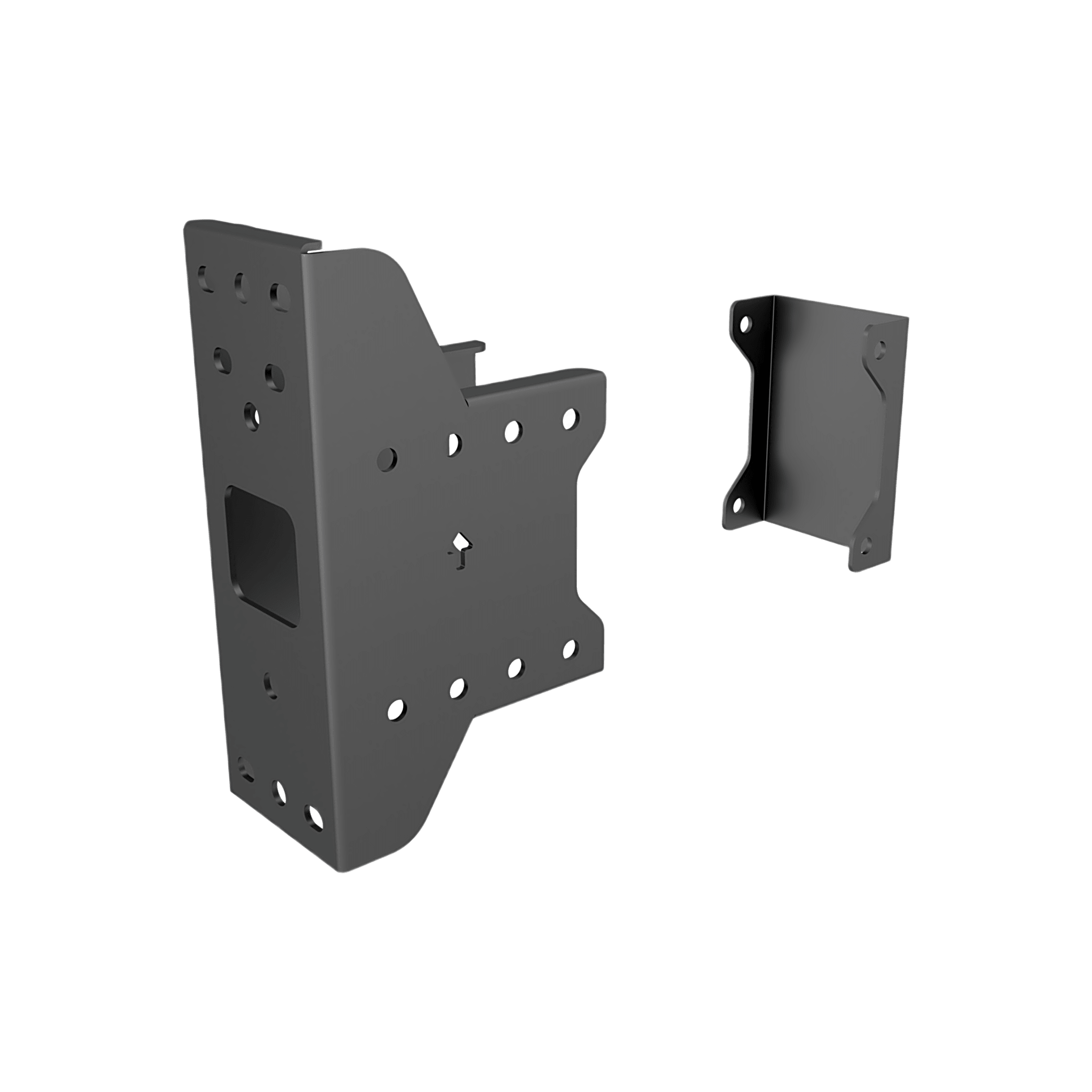 Accesorio_ Placa para Montaje doble de Pantallas Para Exhibicion de Pared a Pared| Dimensiones 225.2 mm x 126.2 mm x 95 mm SDJH170