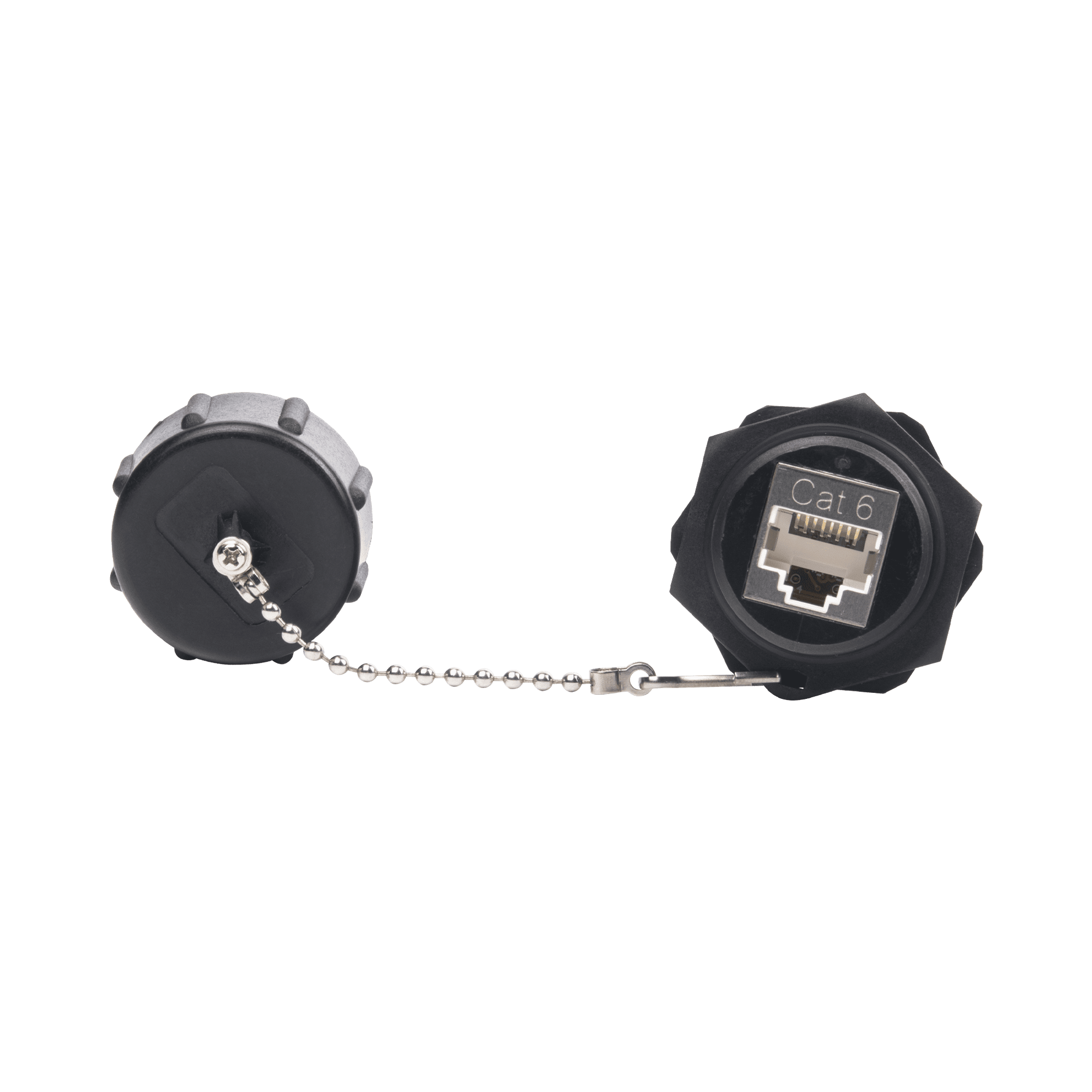 Acoplador Industrial RJ45-RJ45 Categoría 6 Blindado IP67 (Waterproof) LP-C6WP-CP