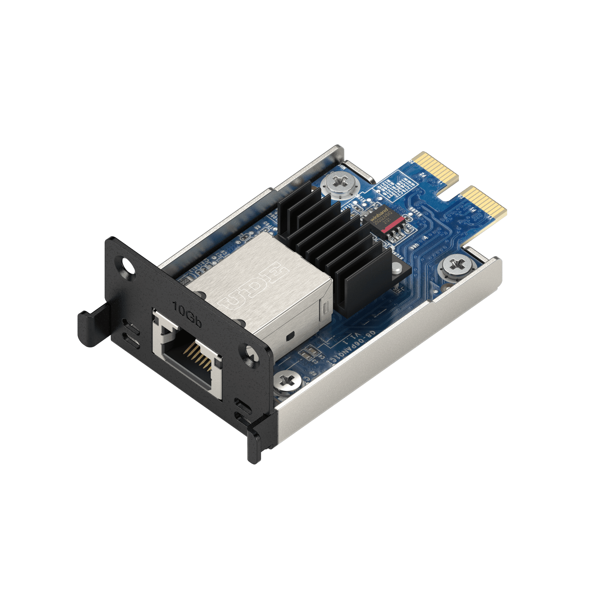 Adaptador de Ethernet E10G18-T1 | 10 Gbps / Compatible con PCIe 3.0 y 2.0 | Autonegociación de 4 u 8 Canales | Perfil Bajo y Altura Completa | Compatibilidad con Synology DSM 6.1.7 o Posterior. E10G22-T1-MINI
