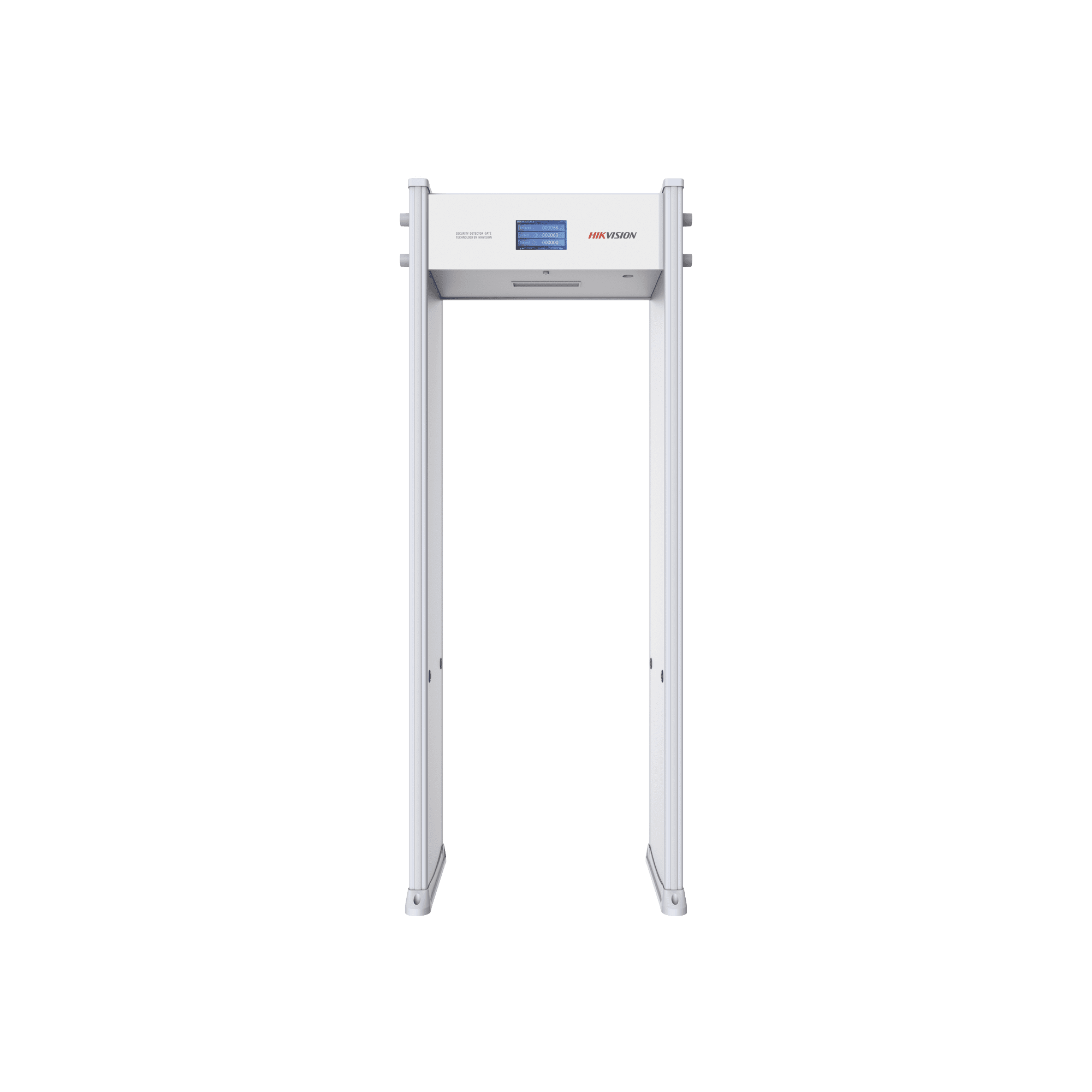 Arco Detector de Metales de 18 Zonas con Pantalla LCD de 7" / Conteo de personas y Alarmas / Ajuste de Sensibilidad e Interferencias / Mejora Anti-Interferencia ISD-SMG218L