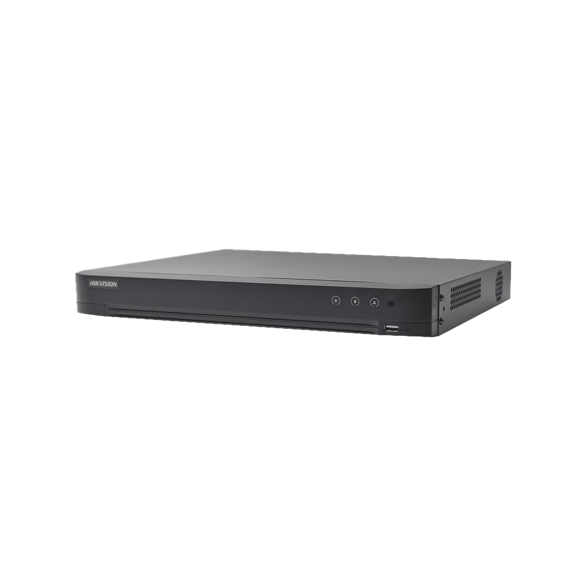 [Audio Bidireccional] DVR 32 Canales TurboHD + 8 Canales IP / 5 Megapixel Lite - 3K Lite / Acusense / Reconocimiento Facial  / Audio por Coaxitron / 2 Bahías de Disco Duro / H.265+ / Salida de Video en Full HD IDS-7232HQHI-M2/XT