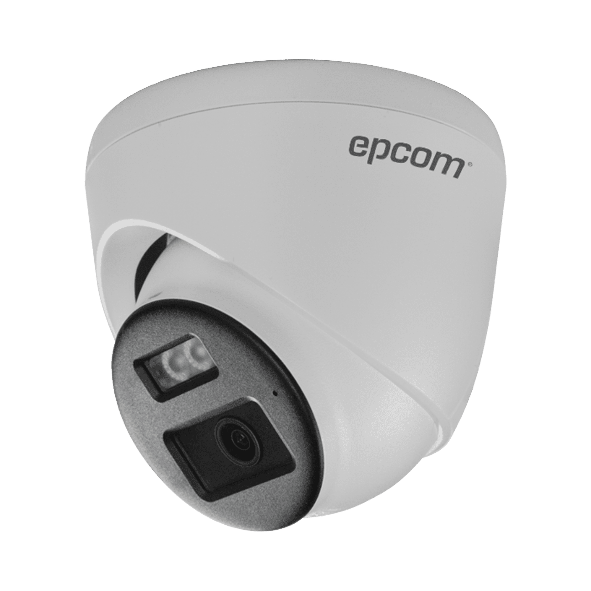 [Audio Bidireccional + Dual Light + ColorVu] Bala TURBOHD 4K (8 Megapixel) / Lente 2.8 mm / 30 mts IR EXIR + 20 mts Luz Blanca / Micrófono y Bocina Integrado / Exterior IP67 / Metal / dWDR E4K-TURBO-EX