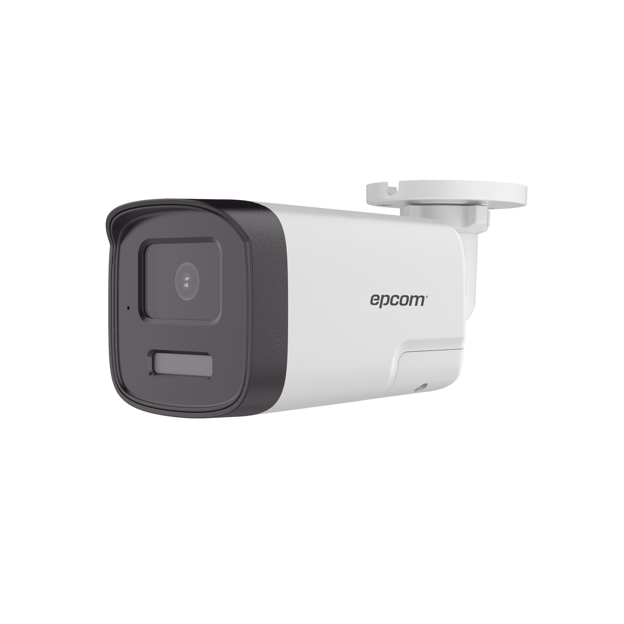 [Audio Bidireccional + Dual Light + ColorVu] Bala TURBOHD 4K (8 Megapixel) / Lente 2.8 mm / 40 mts IR EXIR + 40 mts Luz Blanca / Micrófono y Bocina Integrado / Exterior IP67 / Metal / dWDR B4K-TURBO-EX4