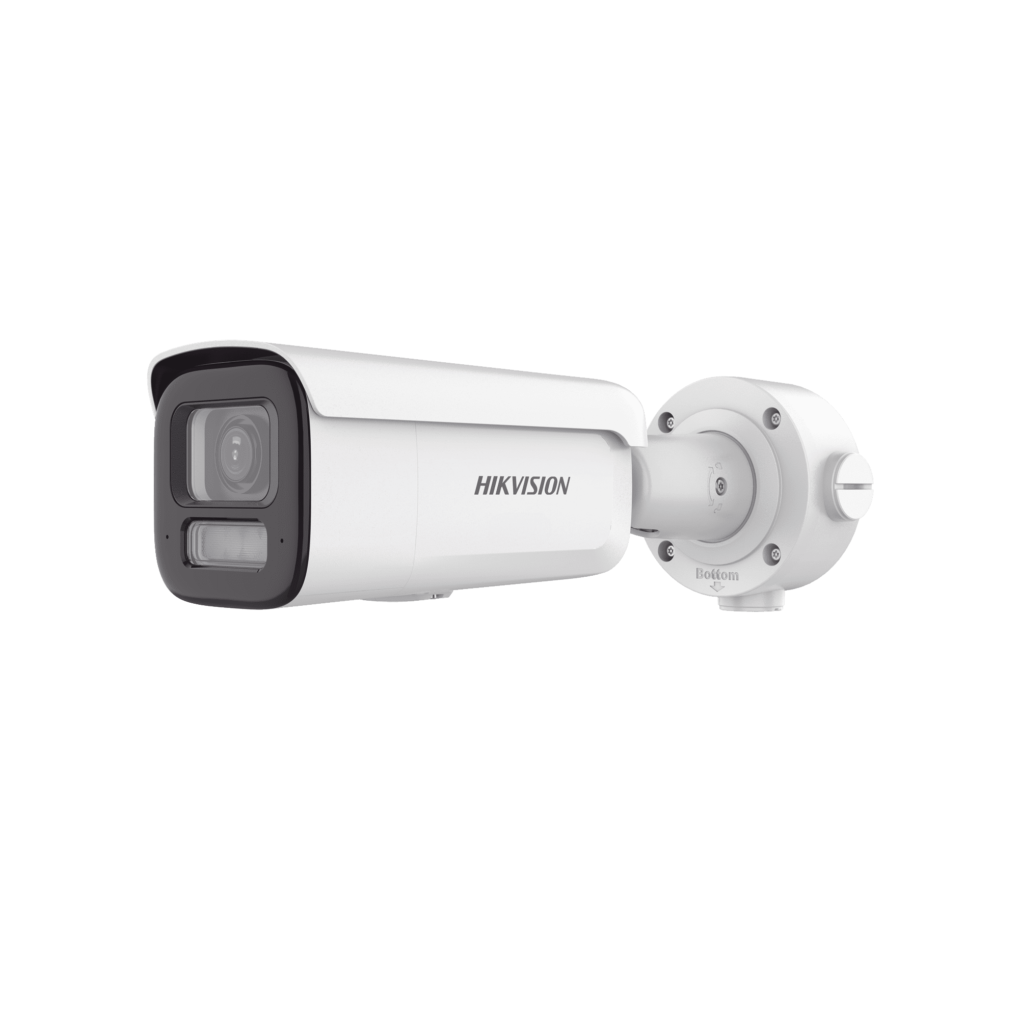 Bala IP 4 Megapixel / Imagen a Color 24/7 / Lente 2.7 - 13.5 mm / Luz Blanca 60 mts / WDR 130 dB / Exterior IP67 / IK10 / Captura Facial / Videoanaliticos / AcuSense DS-2CD3647G3T-LIZSU