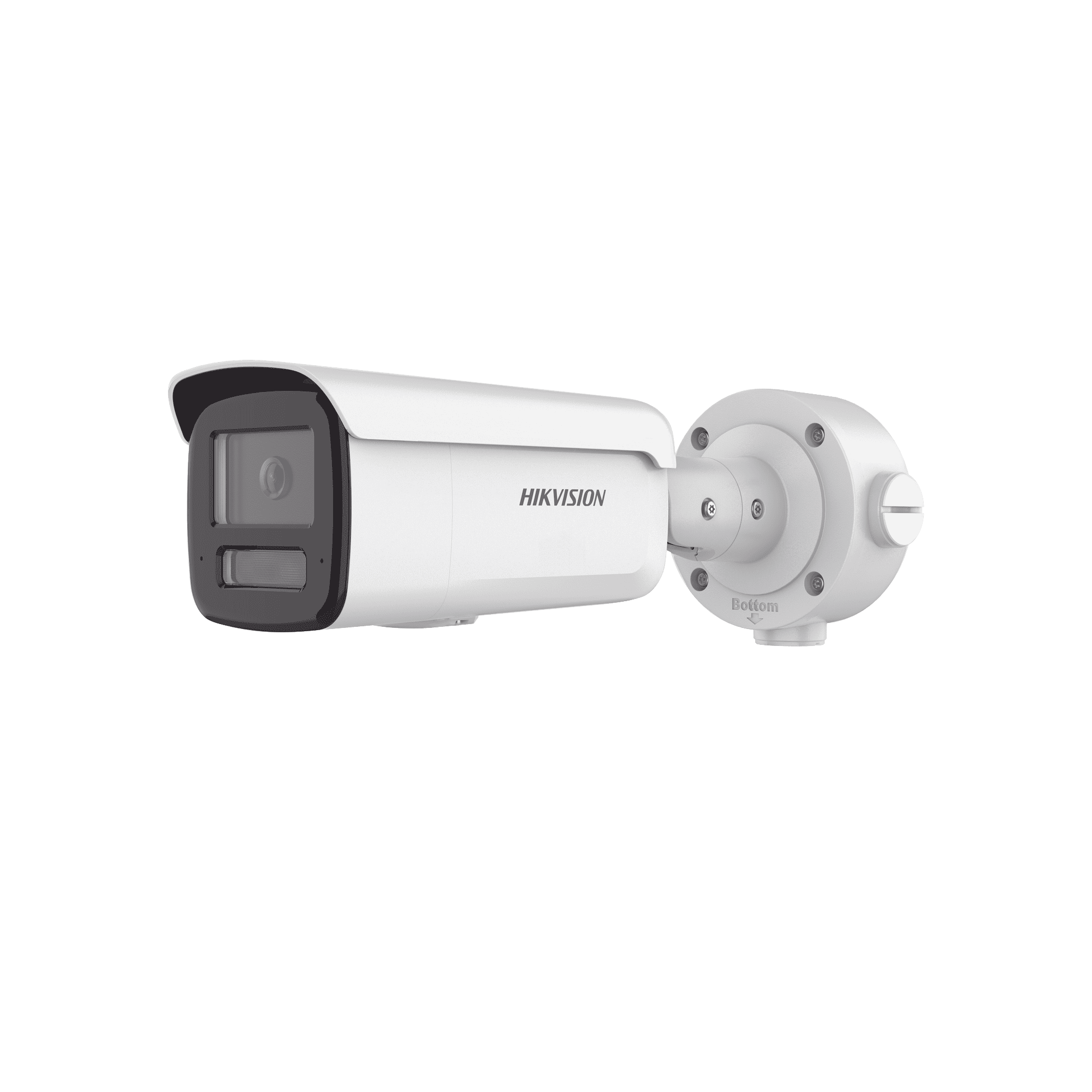 Bala IP 8 Megapixel / Lente 4 mm / Dual Light (60 mts IR + 60 mts Luz Blanca ) / Darkfighter S / Exterior IP67  / WDR 130 dB / 4 Analíticos: AcuSense, Deteccion Facial, Conteo de Personas por Cruce y Zona DS-2CD3T87G3-LISU