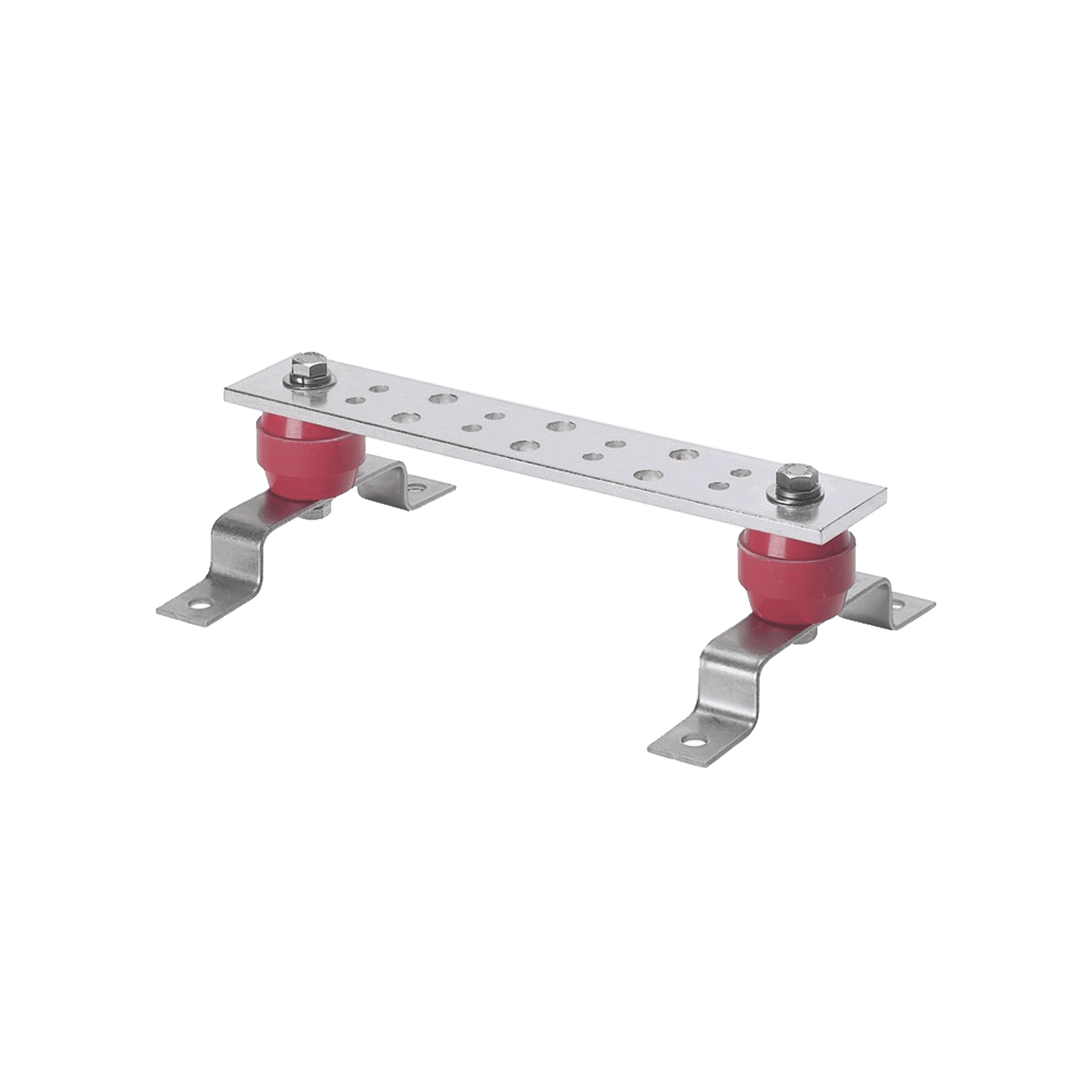 Barra de Puesta a Tierra para Telecomunicaciones (TGB), de 1/4 in x 2 in x 12 in GB2B0306TPI-1