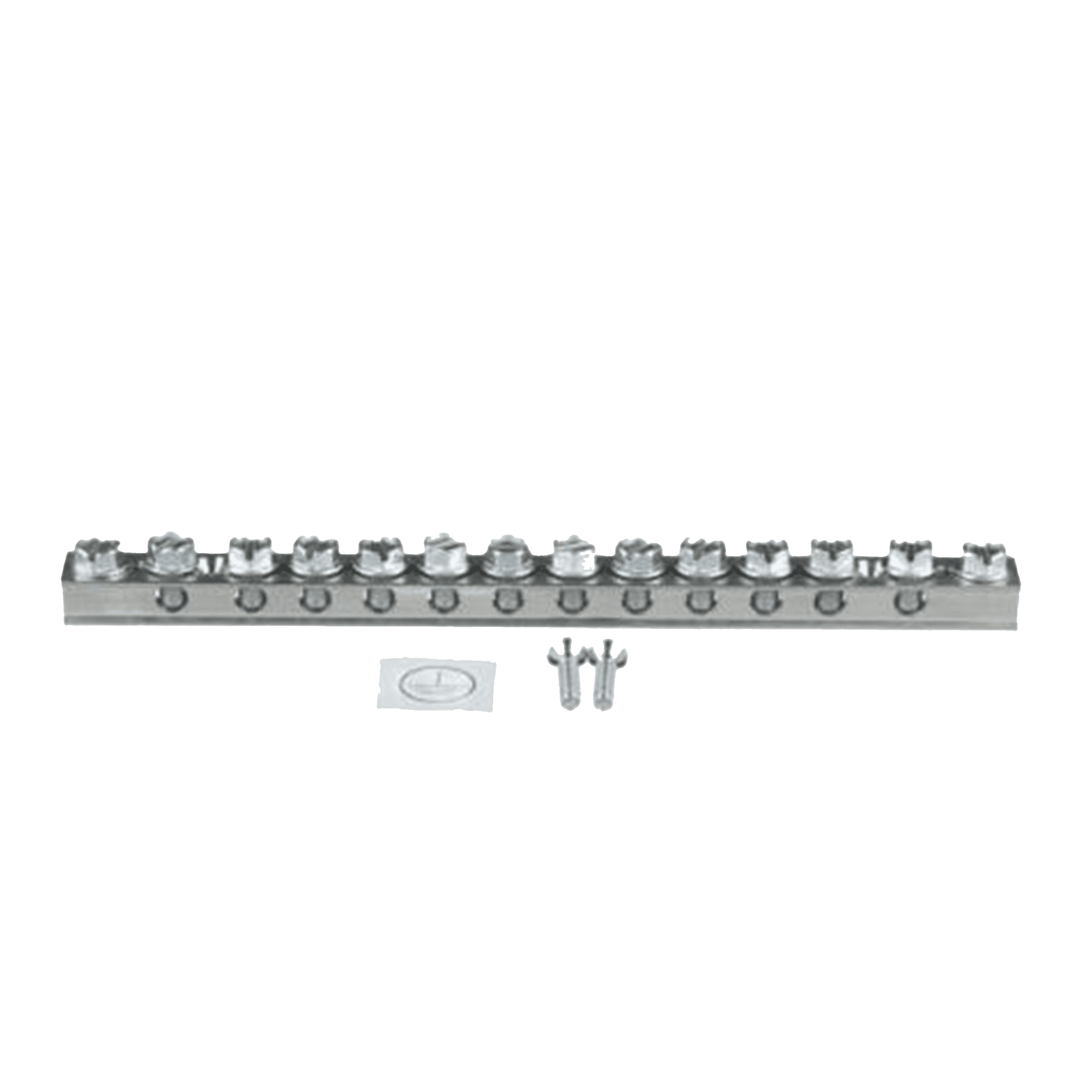Barra de conexión a tierra STRUCTUREDGROUND™ Cal 14 a 4 Awg, 12 Barrenos UGB20-414-12