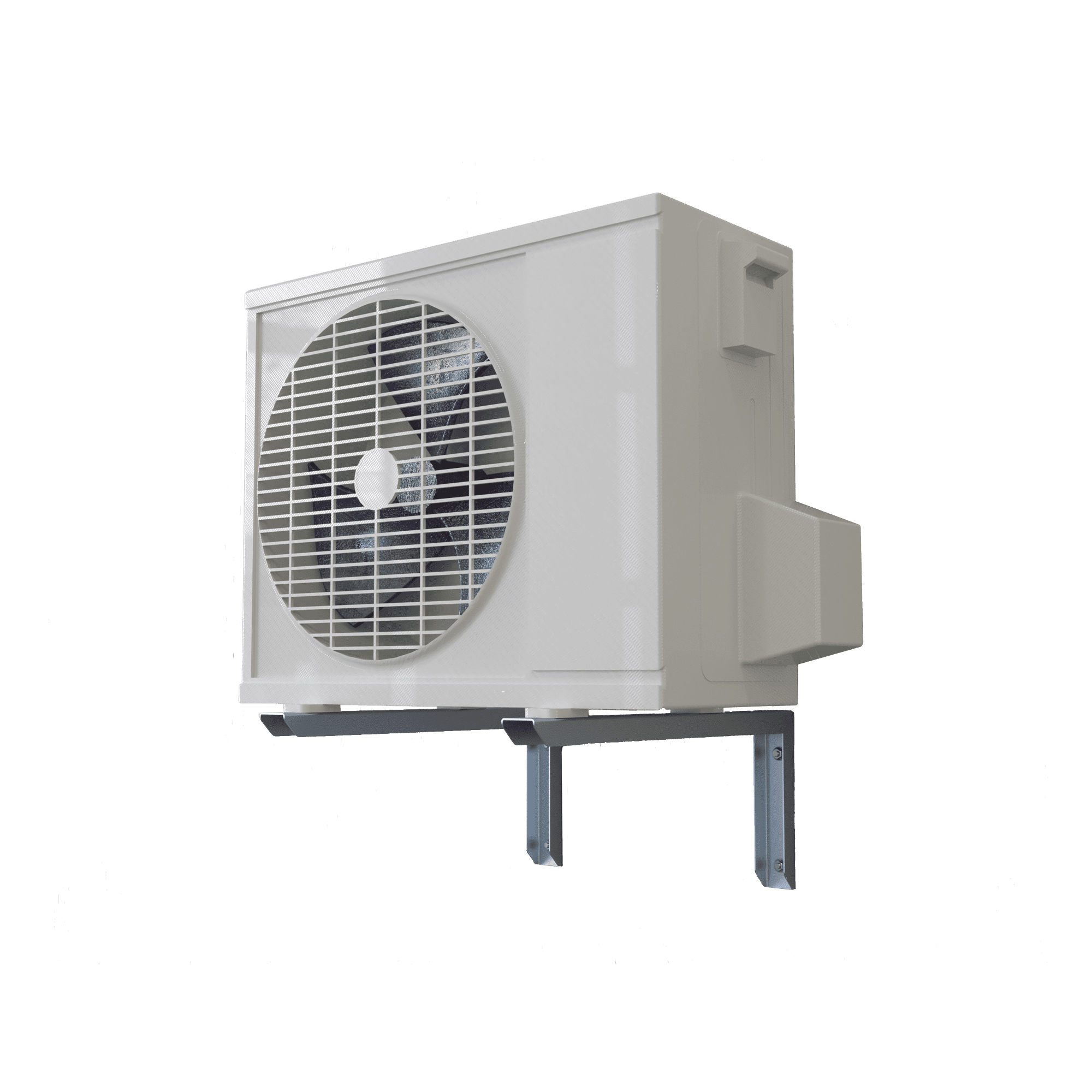 Base Mini split / Para Condensador o Unidad Externa / Galvanizada / Montaje de pared / Capacidad de 1 a 3 toneladas / EPCOM INDUSTRIAL BMP125TG