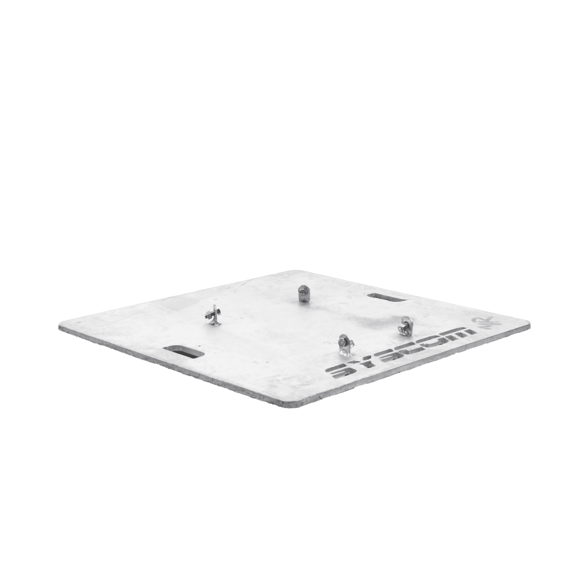 Base para Exposición para Torre STZ45G. Logo SYSCOM. EXPO-BASE-TZ45