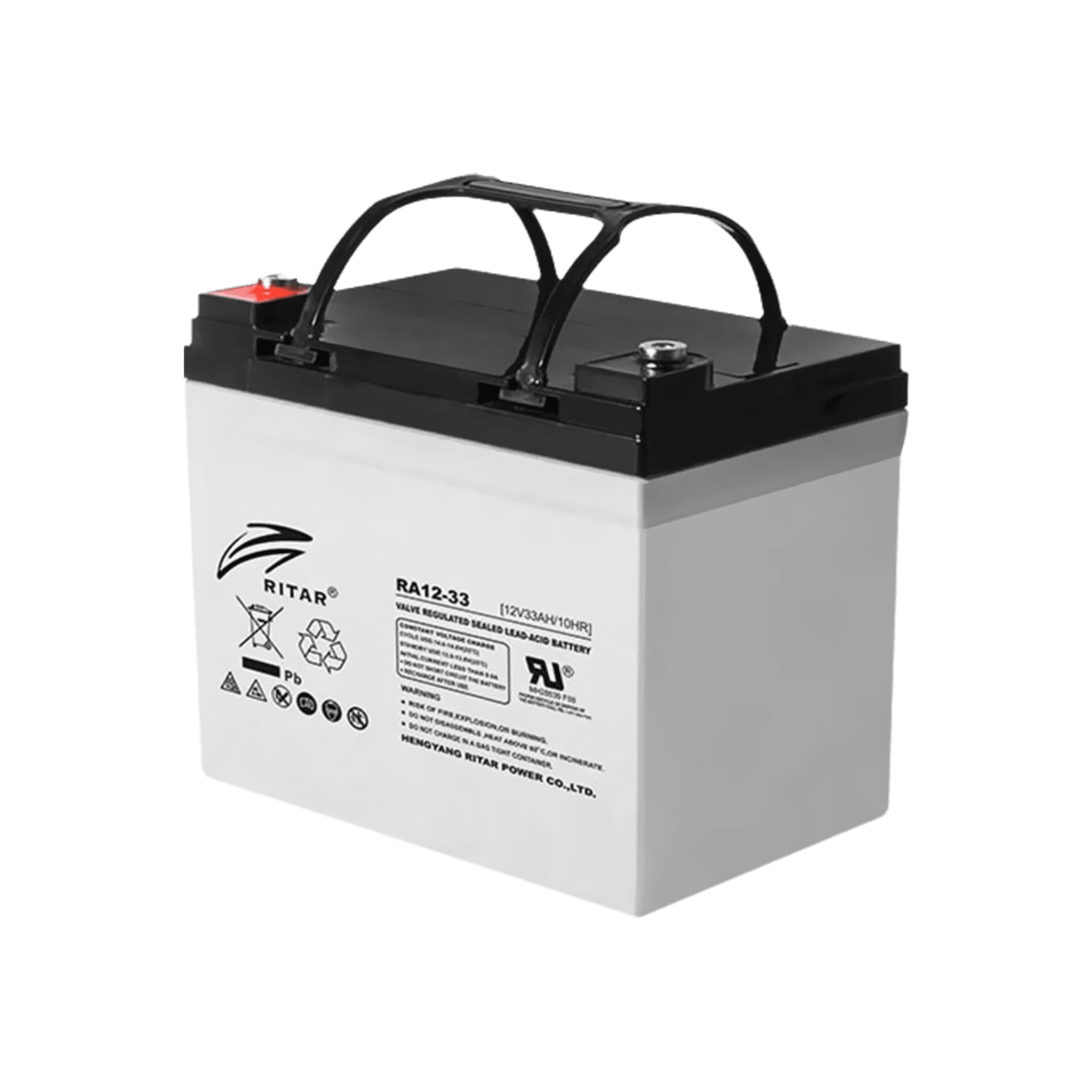 Batería 12Vcc 33Ah para UPS Trifásico Cyberpower RB1233