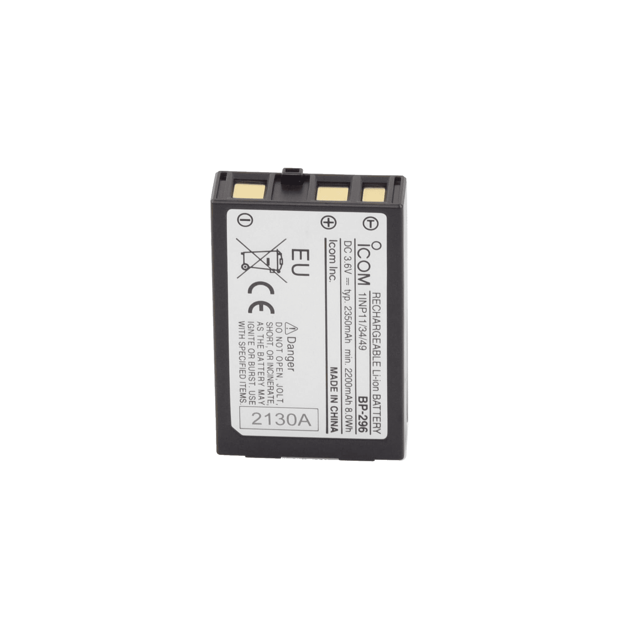 Batéria de Li-Ion de 2350mAh para radio IC-M37 BP-296