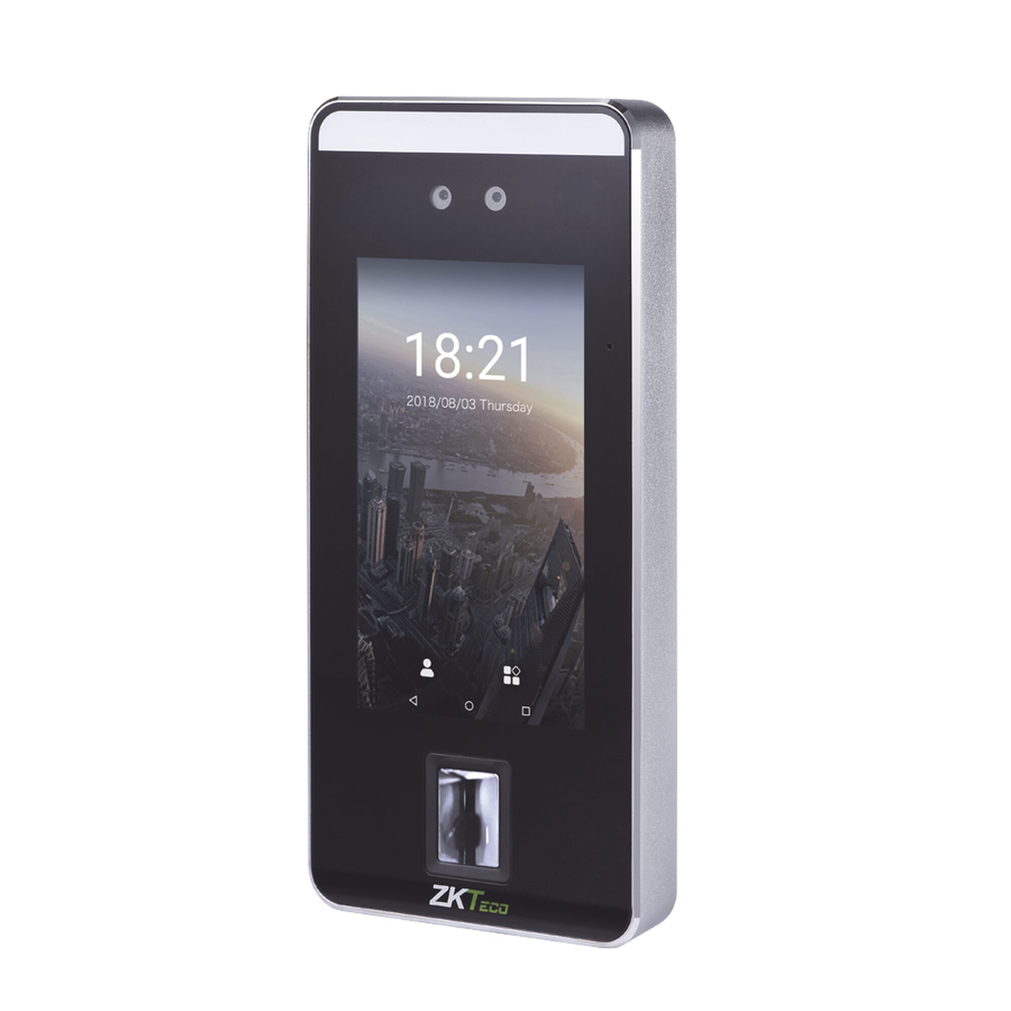 Biometrico Facial y de Palma SIN CONTACTO con pantalla Touch de 5 "/ 6000 rostros / Lector de Huella Digital /  WIFI SPEEDFACEV5LPID