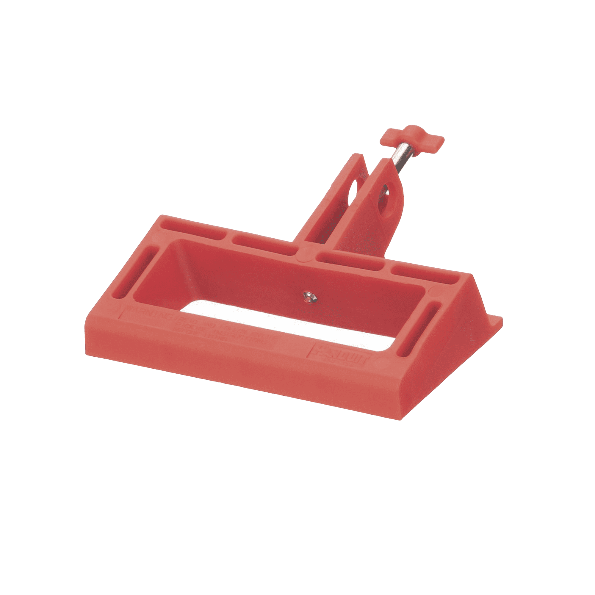 Bloqueador LOTO de Manija Grande para Disyuntores de Caja Moldeada, 2.24" (56.8m) Largo x 3.75" (95.2mm) Ancho. Color rojo PSL-CBL