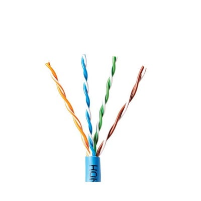 Bobina de Cable de 305 Metros / UTP Cat6 / Color Azul / UL, CMR, SPNLS / Probado a 350 Mhz / Para Aplicaciones de CCTV, Redes de datos, IP Megapixel, Control RS485 6360-2106/1000