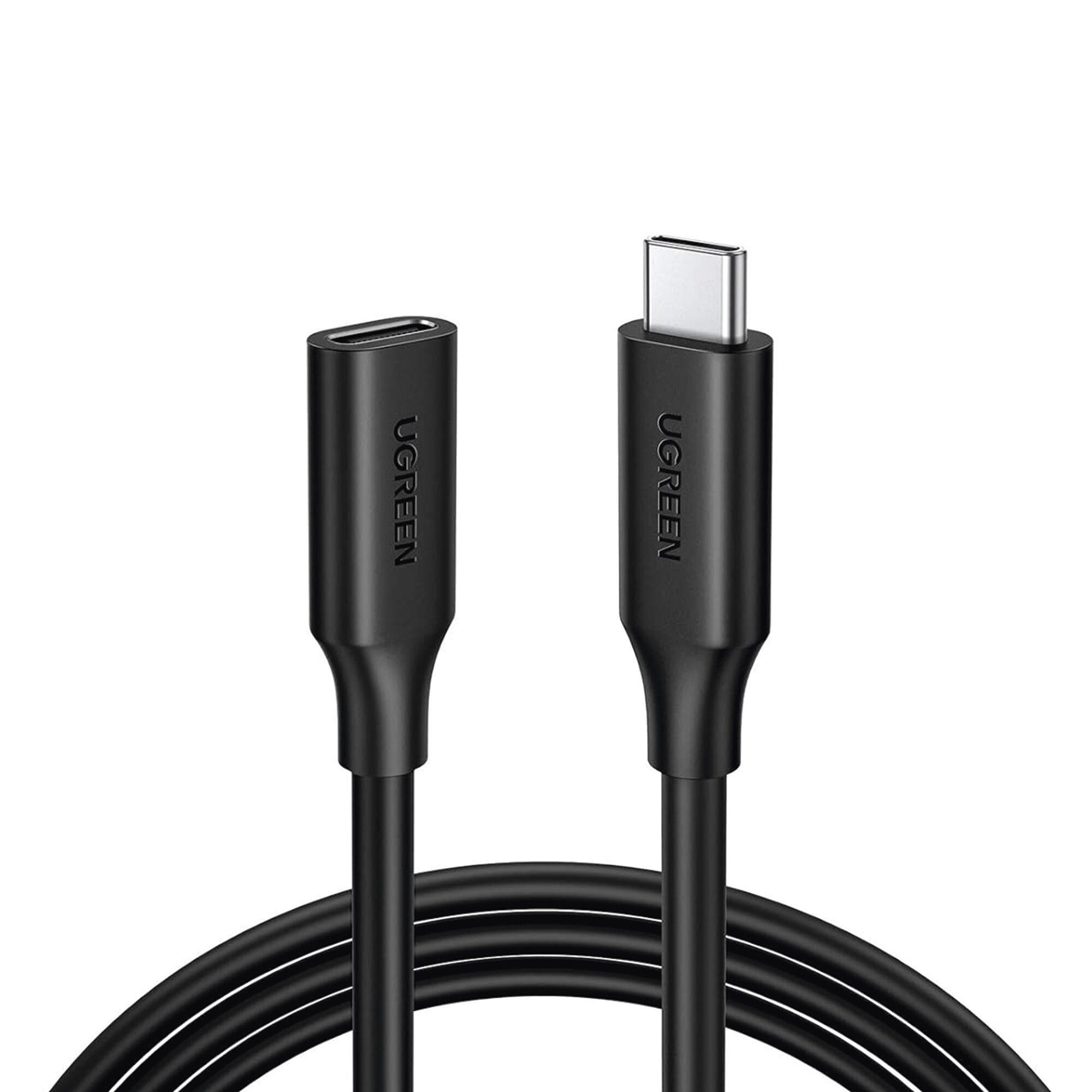 Cable USB-C Macho a USB-C Hembra | 1metro | USB-C 3.1 Gen 2 | Compatible con Thunderbolt 3 | TPE |  Transferencia de Datos 10 Gbps | Soporta hasta 100W para Carga Rápida |  Reversible. 10387