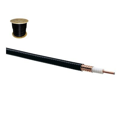 Cable coaxial Heliax de 1/2", cobre corrugado, blindado, 50 Ohms, carrete de 305 metros LDF4-50A/1000