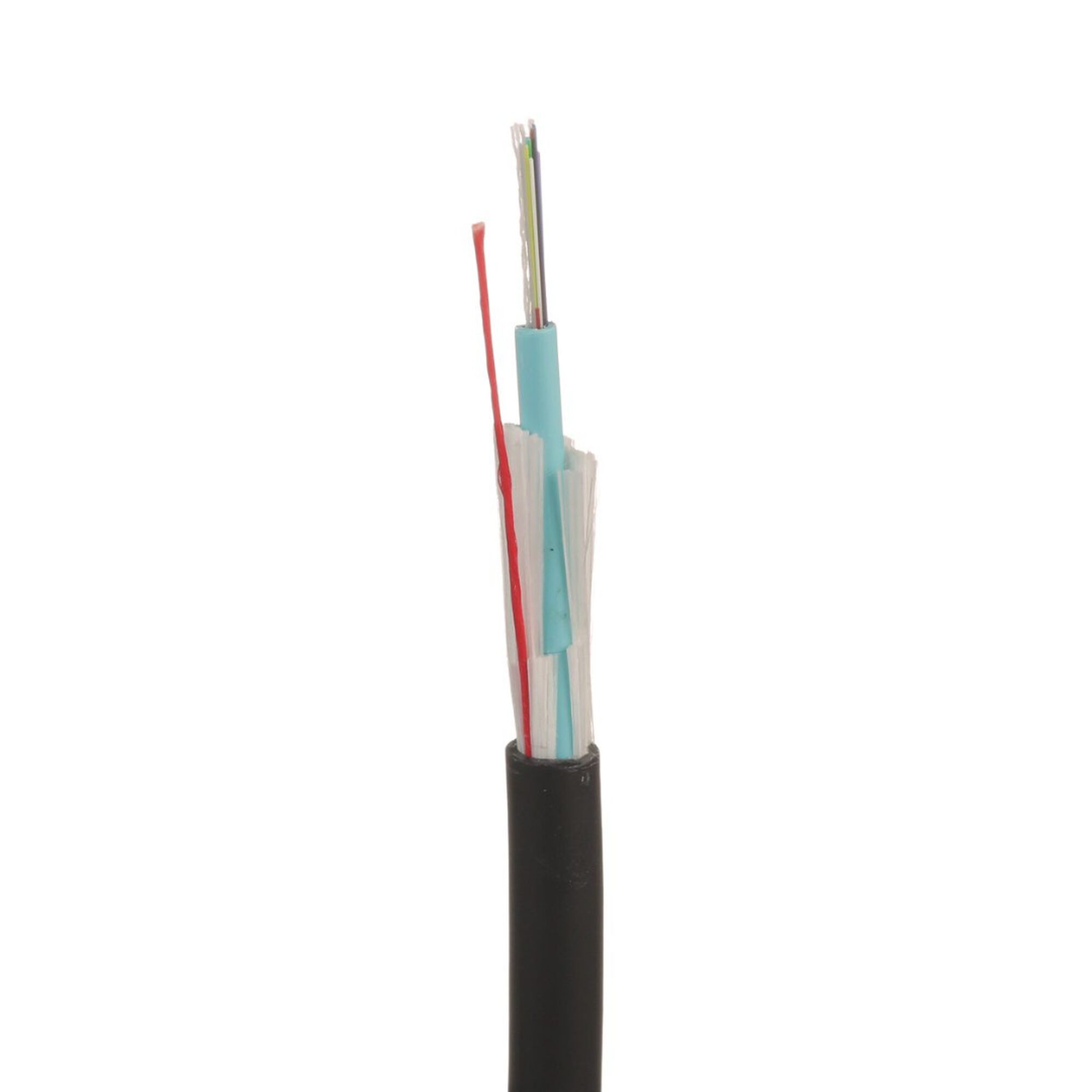 Cable de Fibra Óptica de 12 hilos, Multimodo OM4 50/125 Optimizada, Interior/Exterior, Loose Tube 250um, No Conductiva (Dieléctrica), OFNR (Riser), Precio Por Metro FOCRZ12Y