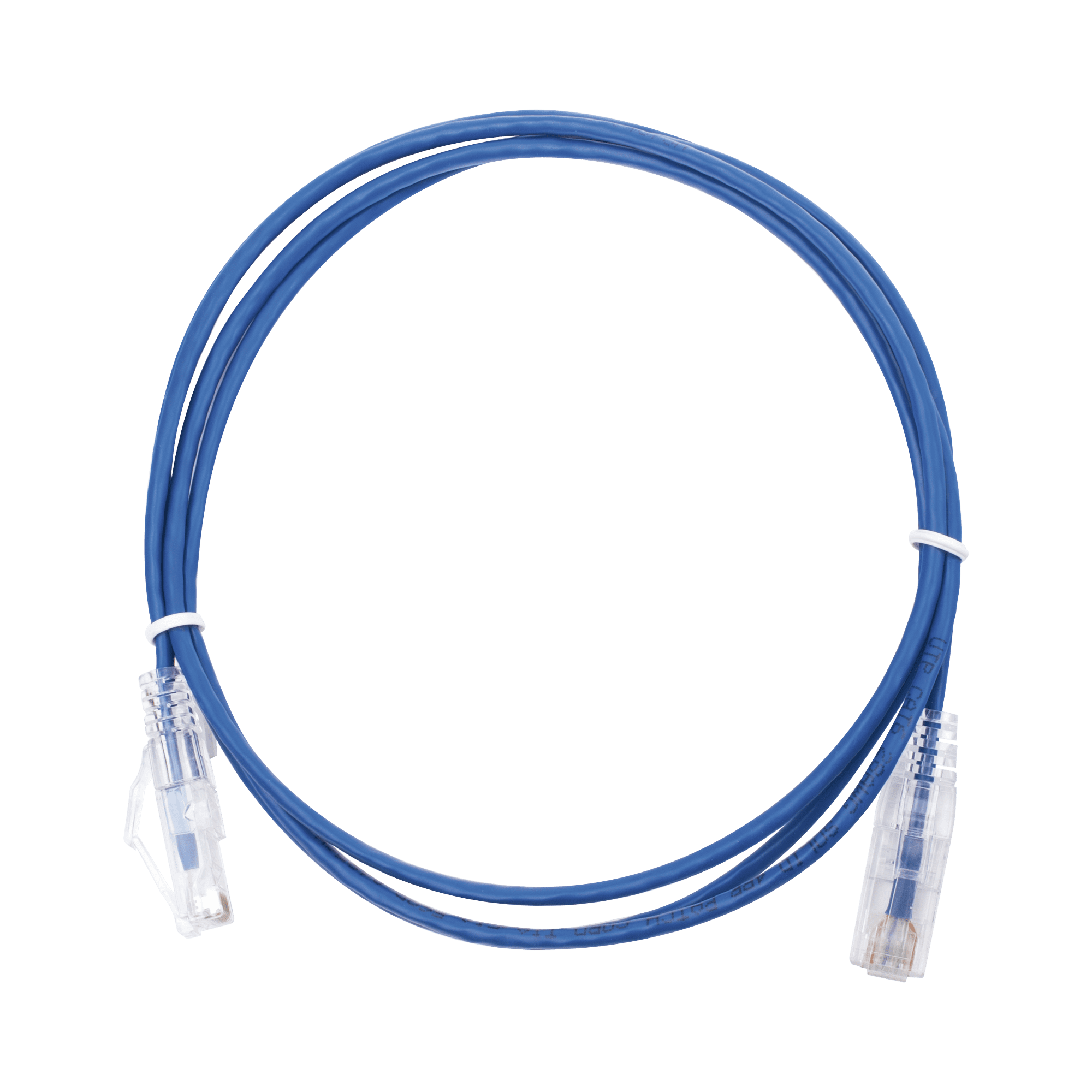 Cable de Parcheo Slim UTP Cat6 - 1.5 m Azul Diámetro Reducido (28 AWG) LP-UT6-150-BU28