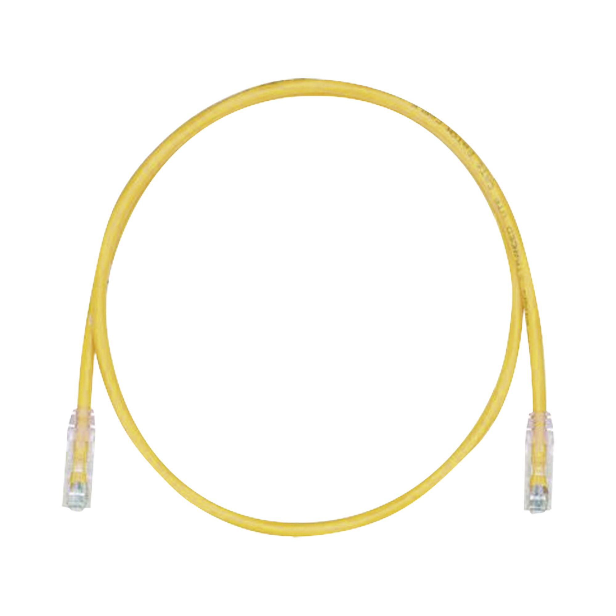 Cable de Parcheo TX6, UTP Cat6, 24 AWG, CM, Color Amarillo, 15ft UTPSP15YLY