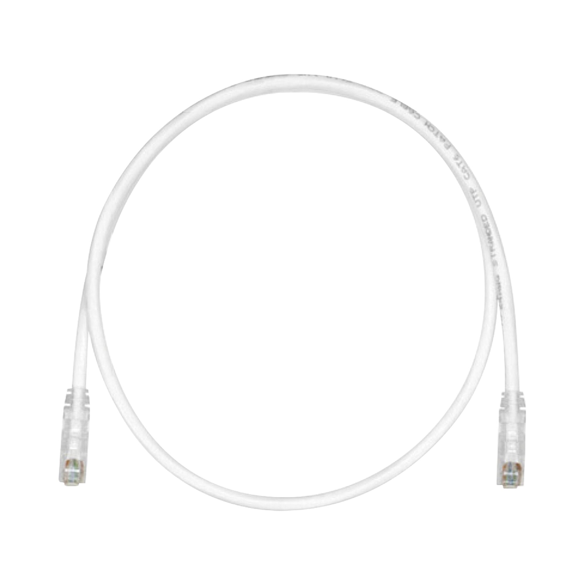 Cable de Parcheo TX6, UTP Cat6, 24 AWG, CM, Color Blanco Mate, 15ft UTPSP15Y