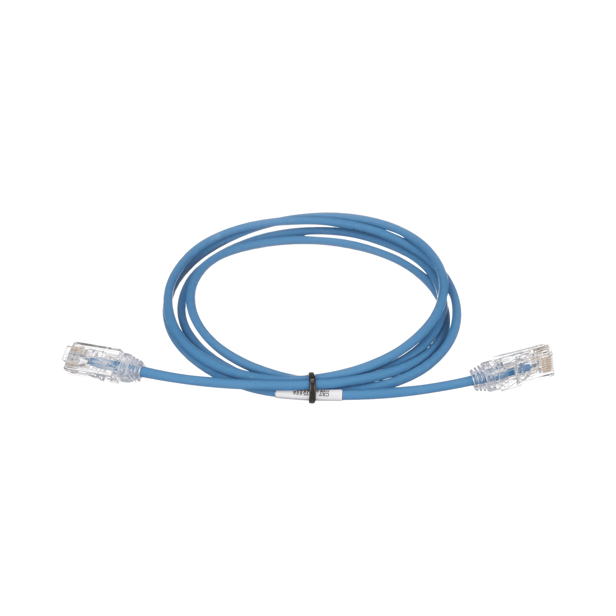 Cable de Parcheo TX6, UTP Cat6, Diámetro Reducido (28AWG), Color Azul, 2ft UTP28SP2BU