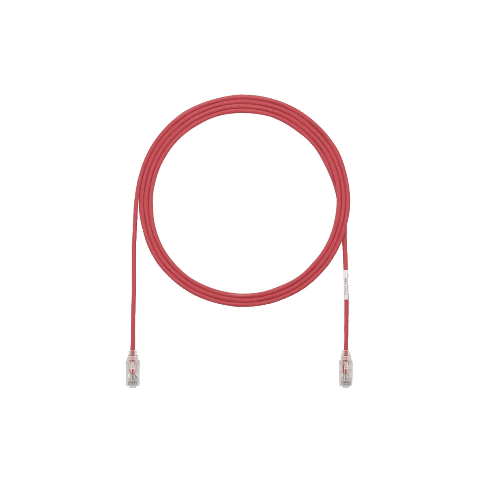 Cable de Parcheo TX6, UTP Cat6, Diámetro Reducido (28AWG), Color Rojo, 5ft UTP28SP5RD