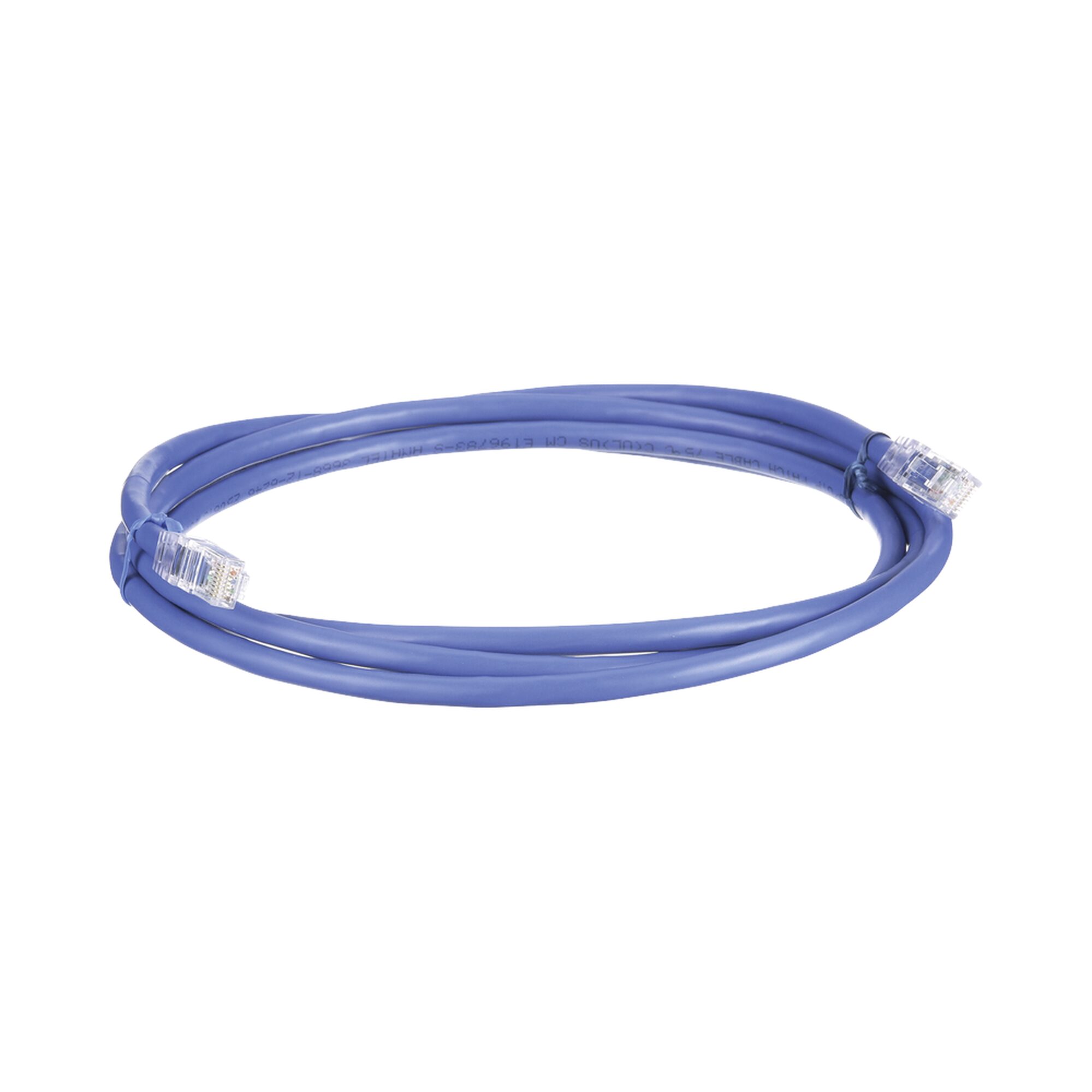 Cable de Parcheo UTP, Cat6A, 24 AWG, CM, Color Azul, 5ft UTP6AX5BU