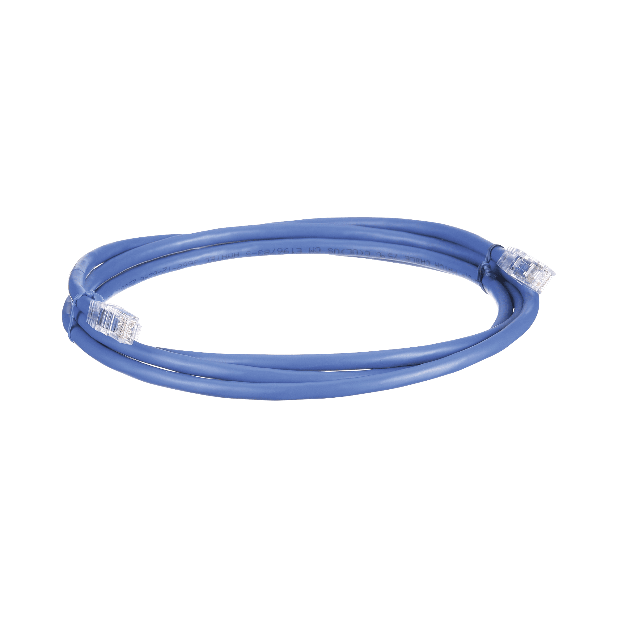 Cable de Parcheo UTP, Cat6A, 24 AWG, CM, Color Azul, 7ft UTP6AX7BU