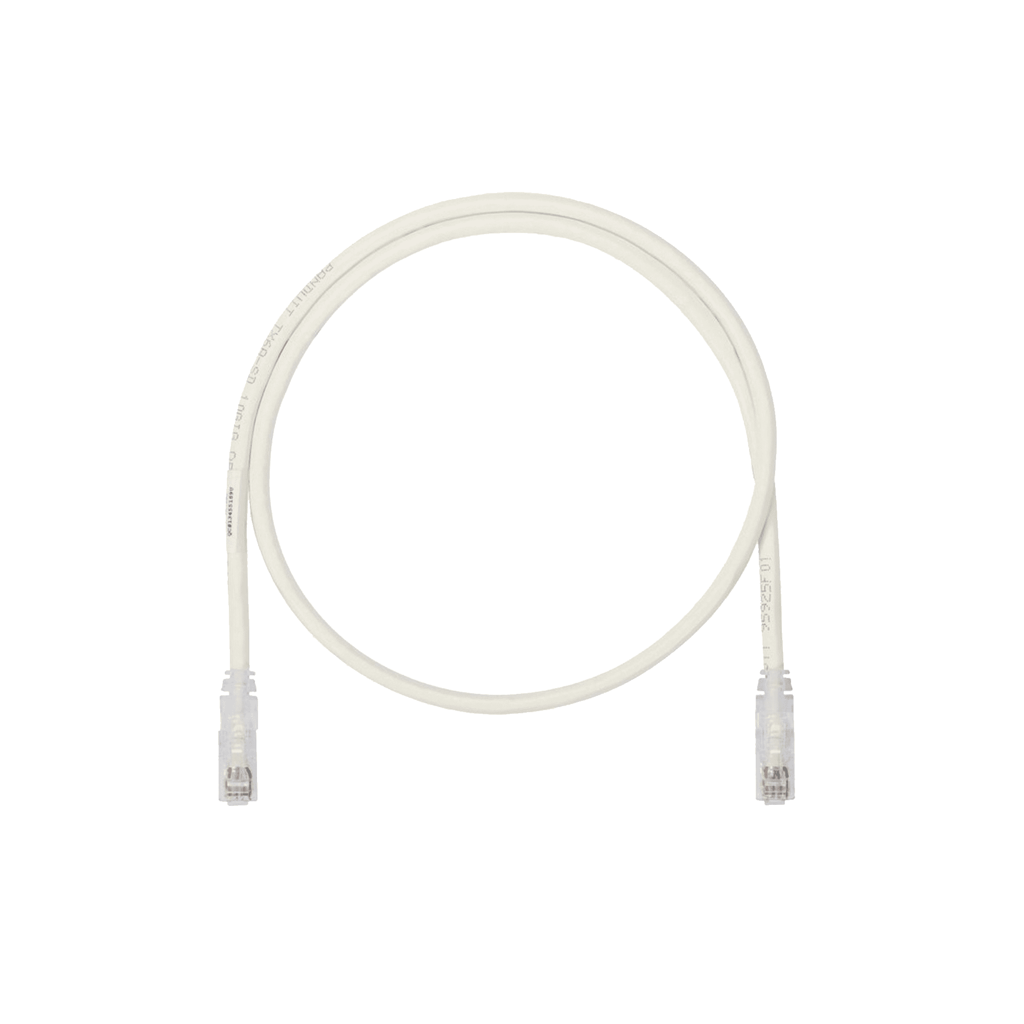 Cable de Parcheo UTP, Cat6A, 24 AWG, CM, Color Blanco, 5ft UTP6AX5