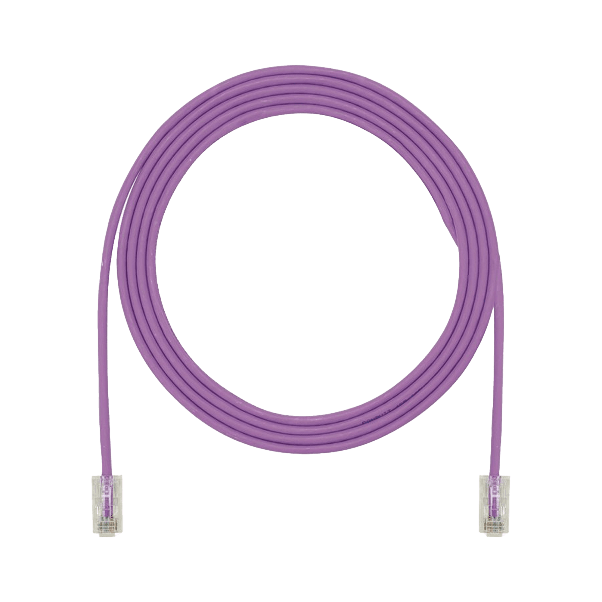Cable de Parcheo UTP, Cat6A, 24 AWG, CM, Color Violeta, 20 m. UTP6AX20MVL
