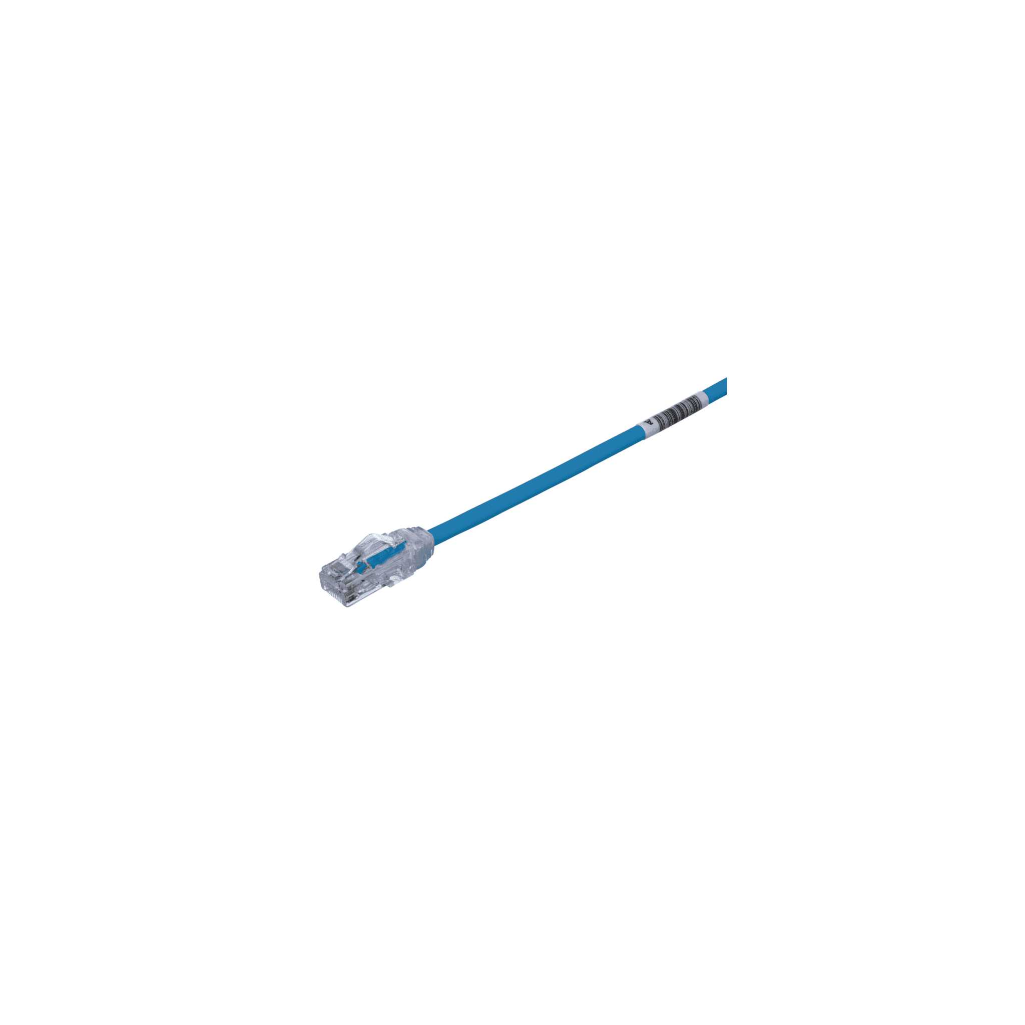 Cable de Parcheo UTP Cat6A, CM/LSZH, Diámetro Reducido (28AWG), Color Negro, 7 ft UTP28X7BL
