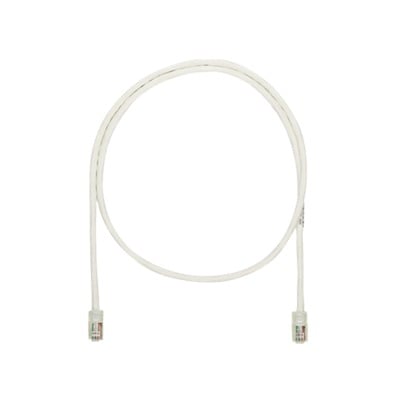 Cable de parcheo UTP Categoría 5e, con plug modular en cada extremo - 3 m. - Blanco mate NK5EPC10Y
